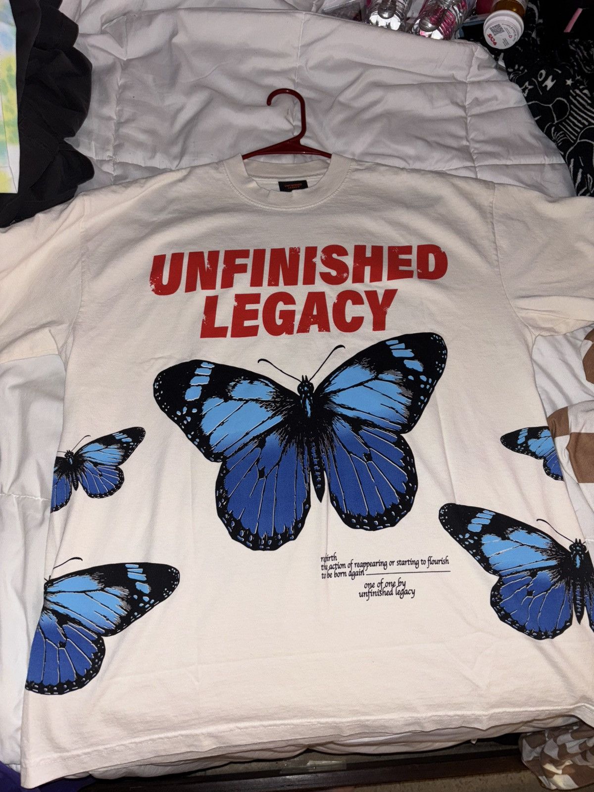 RARE UNFINISHED LEGACY BUTTERFLY