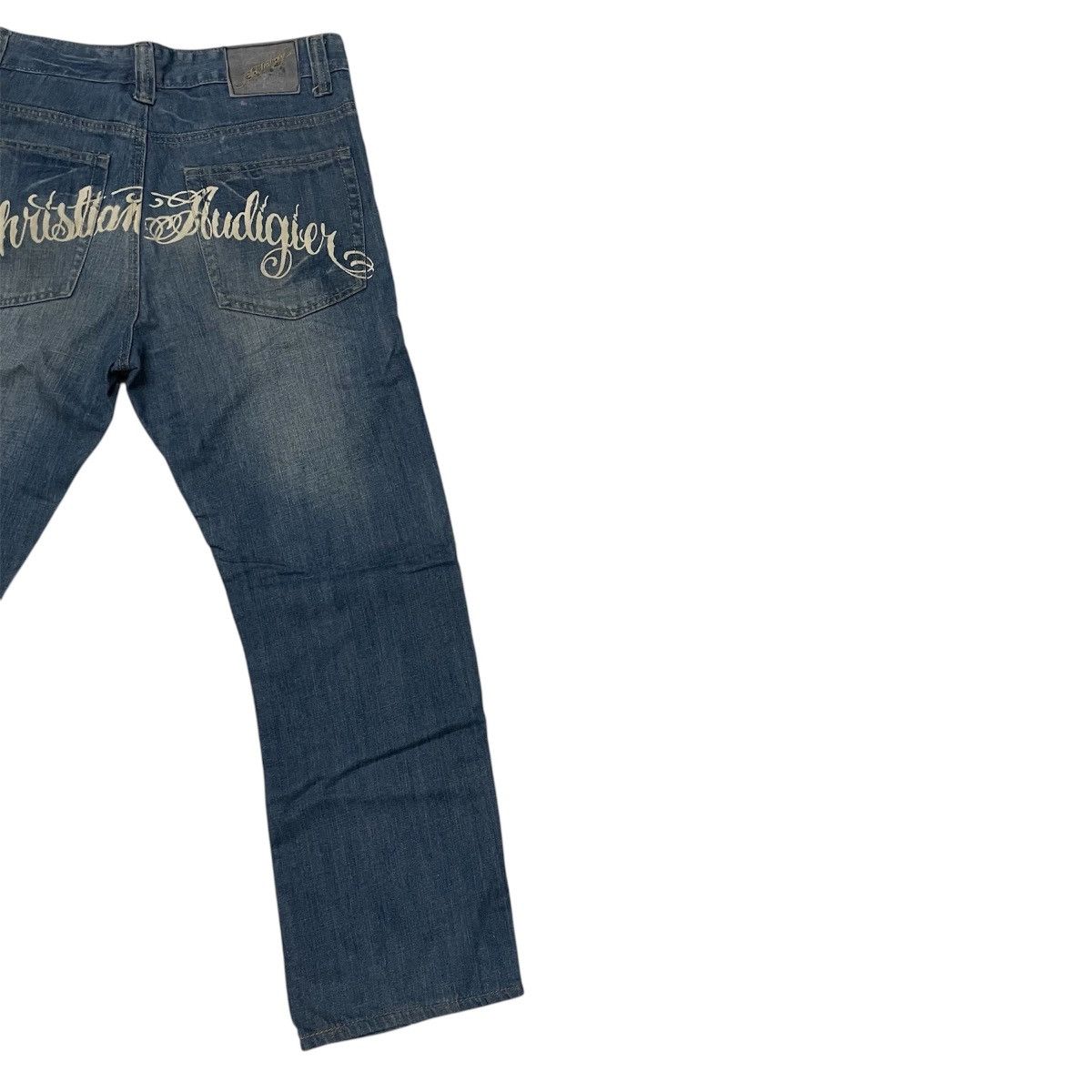 Ed Hardy × Japanese Brand × Vintage Vintage Edhardy flower denim Size US 30 / EU 46 - 7 Thumbnail