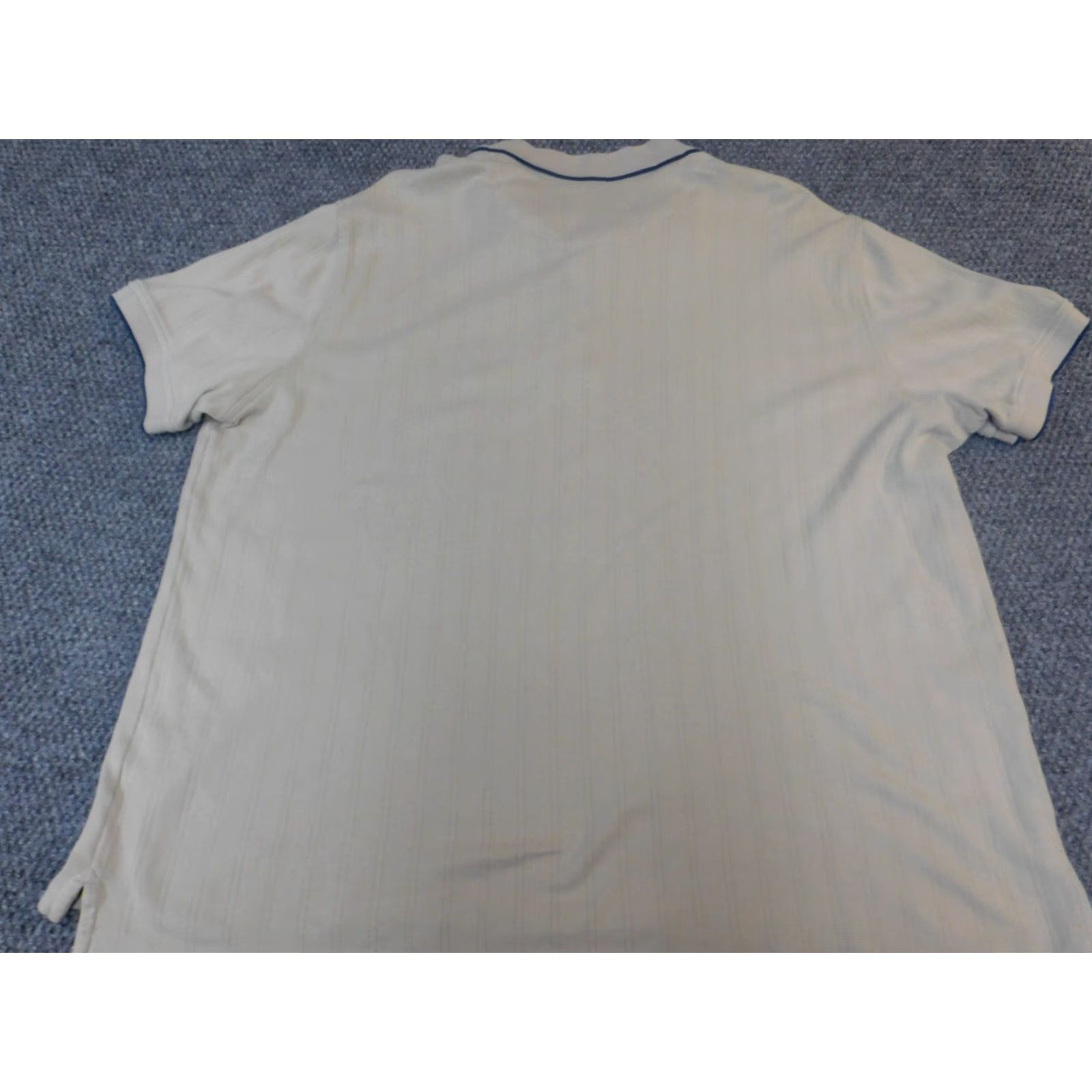 Vintage Saddlebred Polo Shirt Mens XL Beige Cotton Knit Short Sleeve Button Collared Golf All Seasons Regular Vintage No Size US XL / EU 56 / 4 - 6 Thumbnail