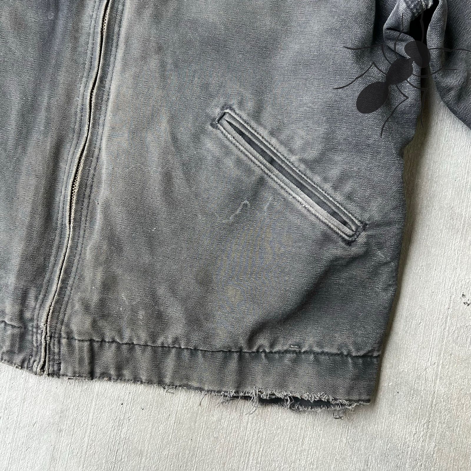Carhartt × Vintage Carhartt J97 BLK faded black detroit work wear jacket Size US L / EU 52-54 / 3 - 8 Thumbnail