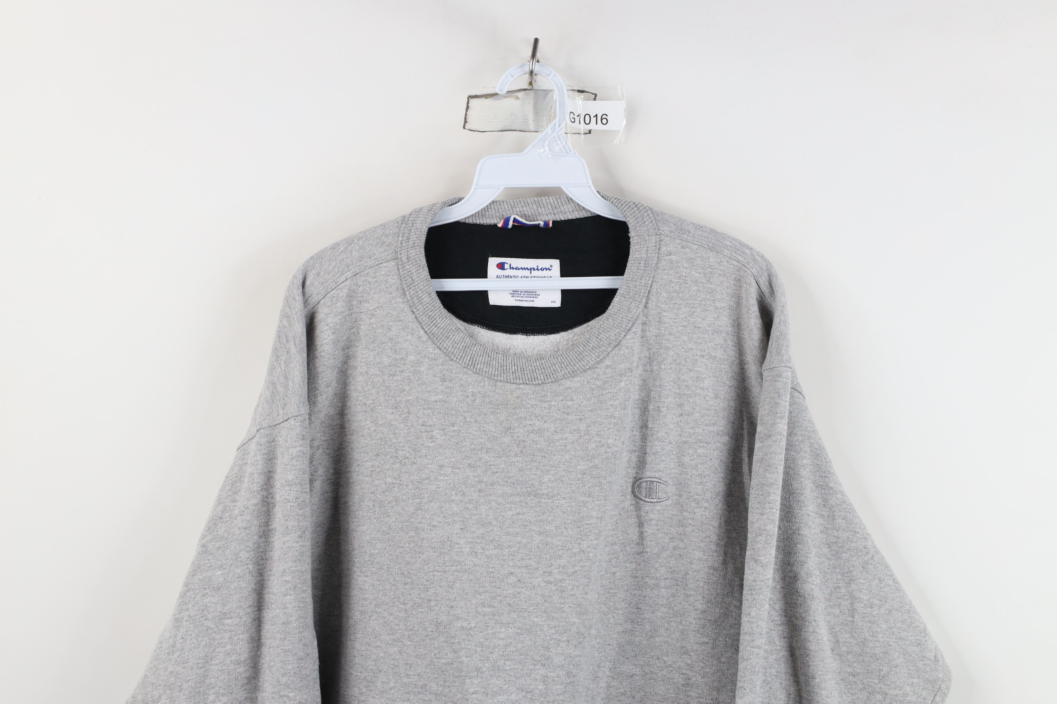 Champion Vintage Champion Monochrome Crewneck Sweatshirt Heather Gray Size US L / EU 52-54 / 3 - 2 Thumbnail