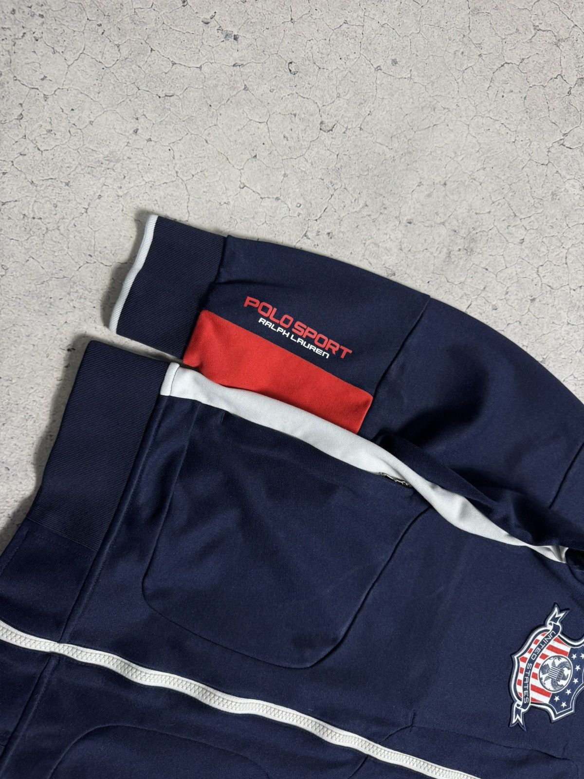 Polo Ralph Lauren Polo Ralph Lauren USA #2 Big Pony Full Zip Jacket PRL Size US M / EU 48-50 / 2 - 2 Thumbnail