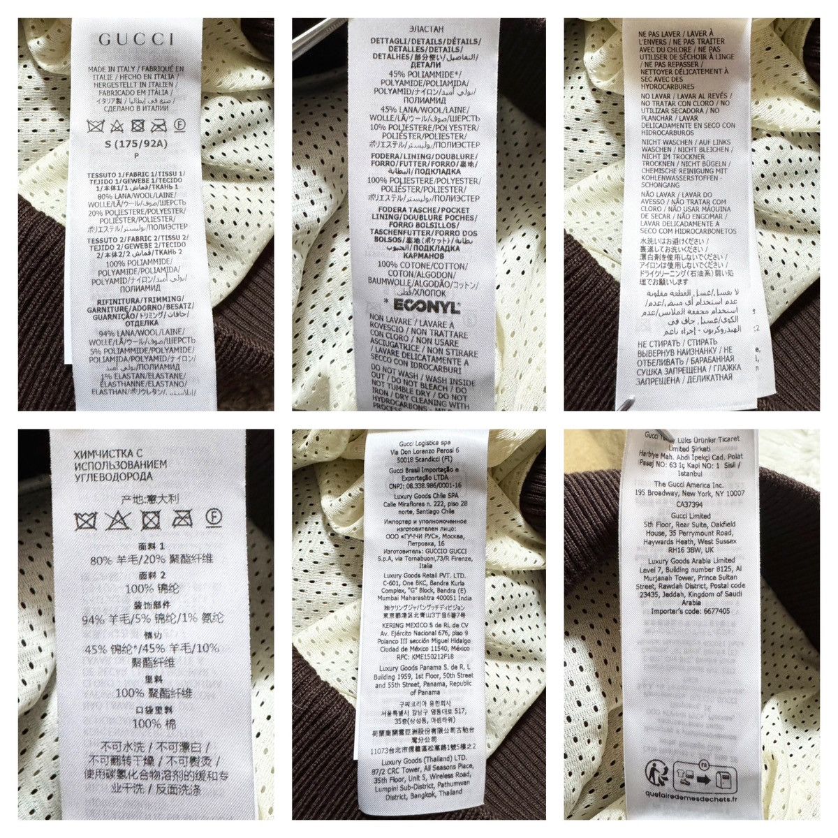 Gucci with tags. Gucci Jacquard GG Pattern Sherry Line Half-Zip Size US S / EU 44-46 / 1 - 3 Thumbnail