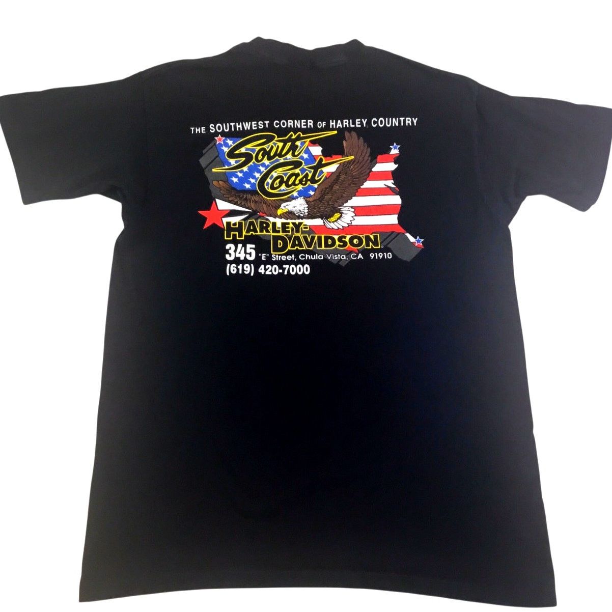 Harley Davidson Harley Davidson T-Shirt Chula Vista CA South Coast Large Size US L / EU 52-54 / 3 - 3 Thumbnail