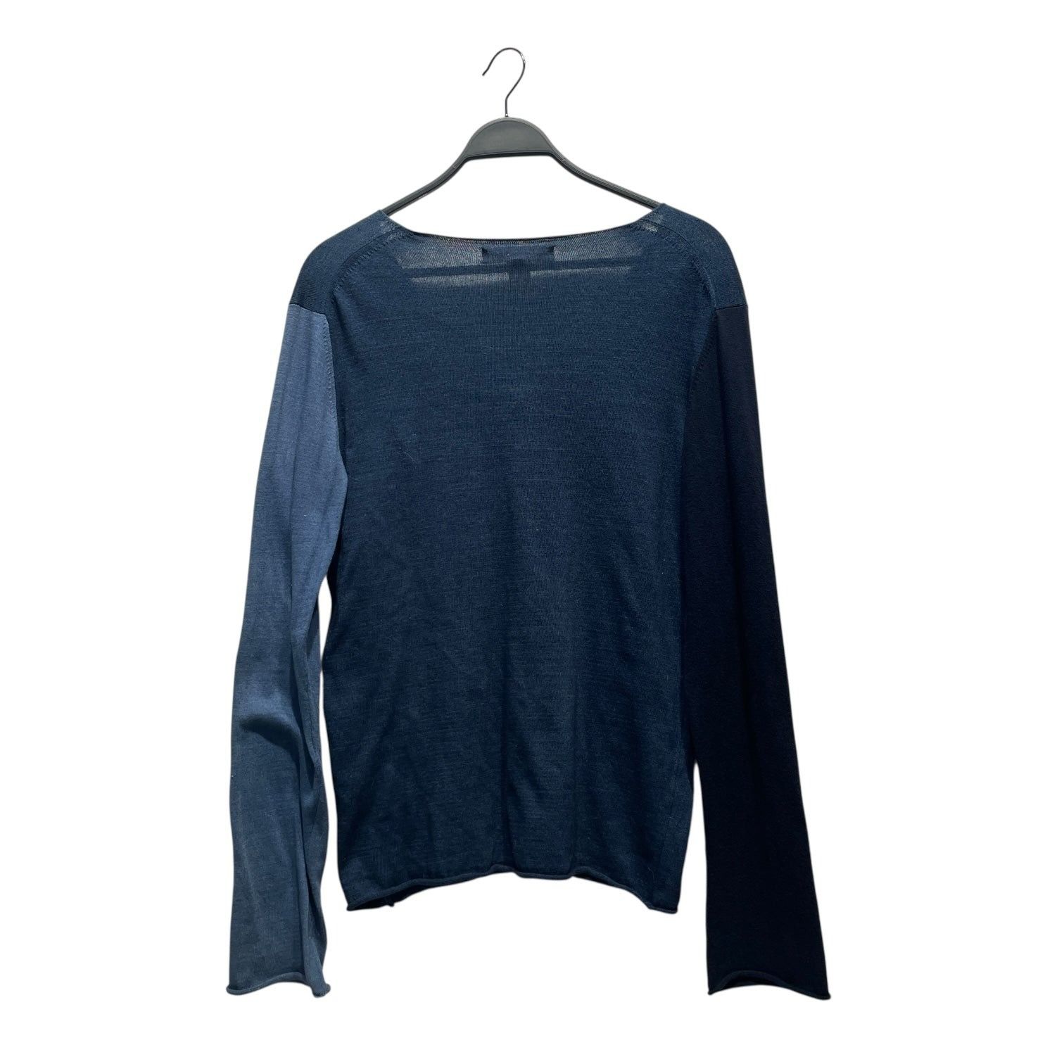 Comme des Garcons SHIRT Archive Asymmetrical V Neck Knit Cardigan Size US S / EU 44-46 / 1 - 2 Thumbnail