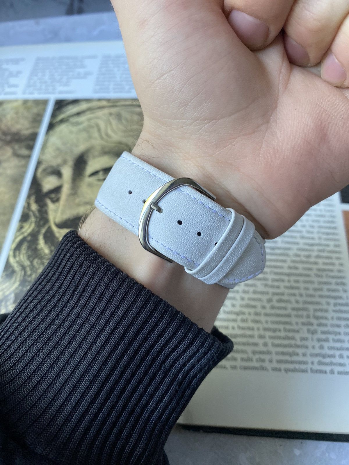 Japanese Brand × Jewelry × Vintage Anime Girl Watch Kawaii Stylish White Strap Size ONE SIZE - 4 Thumbnail