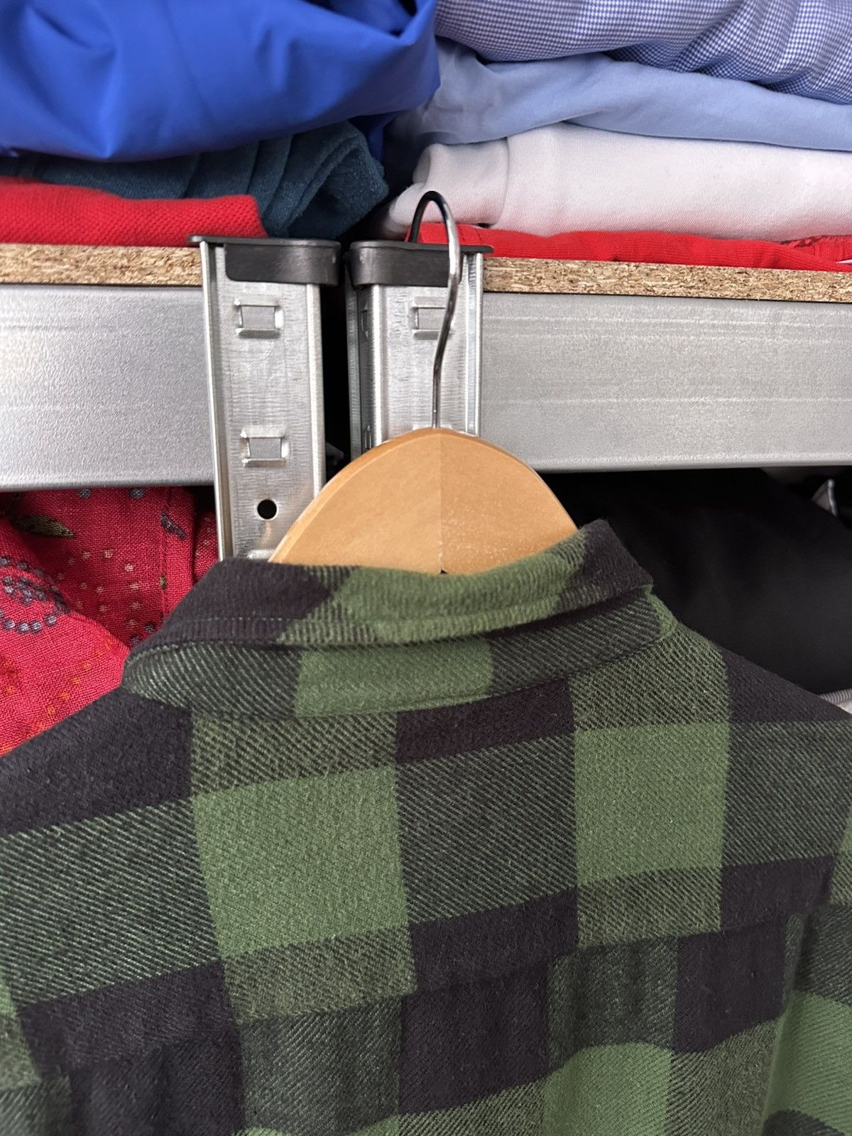 Dickies Vintage Dickies Flannel Shirt Green Checkered Button Up Y2K Size US XL / EU 56 / 4 - 14 Thumbnail