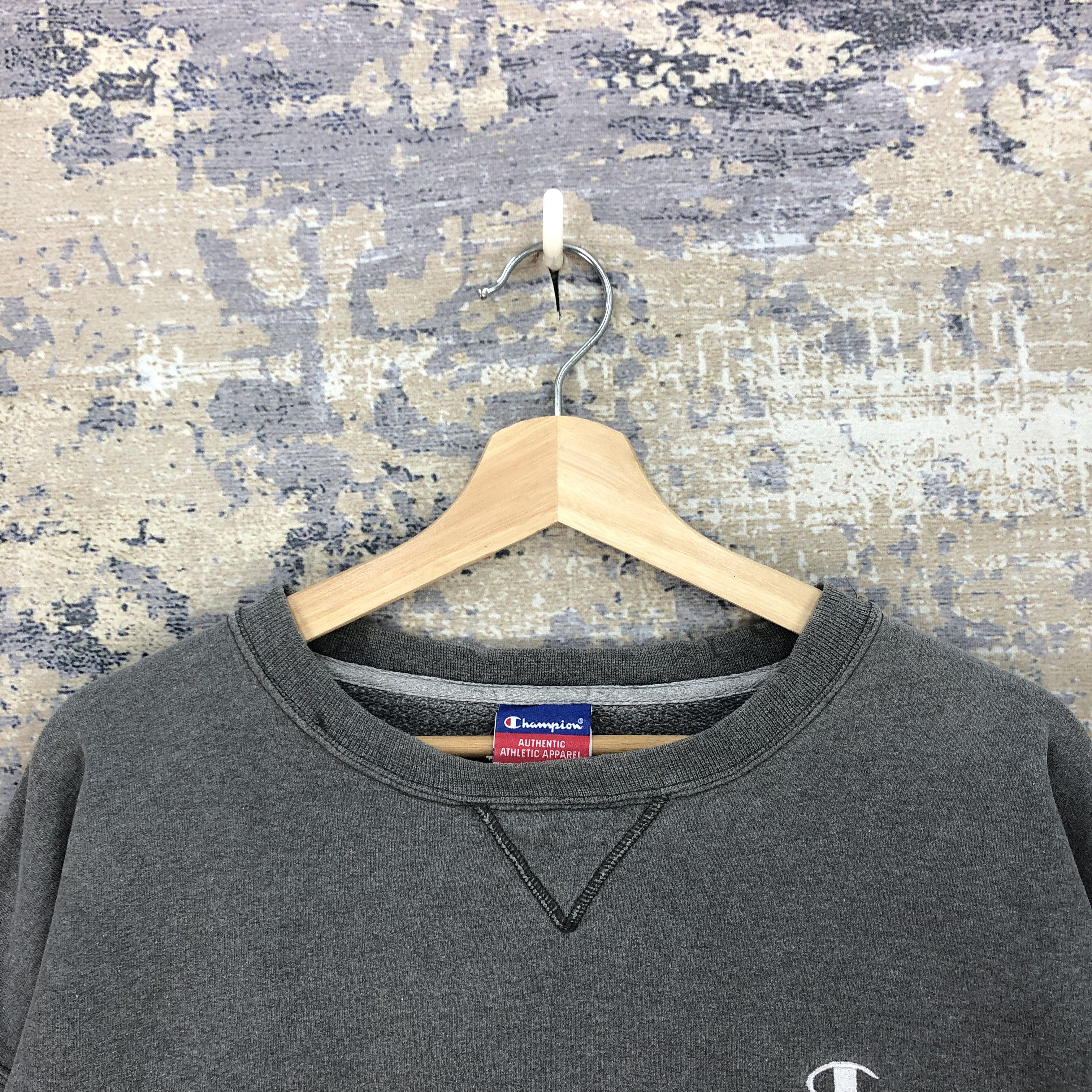 Champion Vintage Y2K Champion Sweater Champion Streetwear Sweatshirt Size US XXL / EU 58 / 5 - 5 Thumbnail