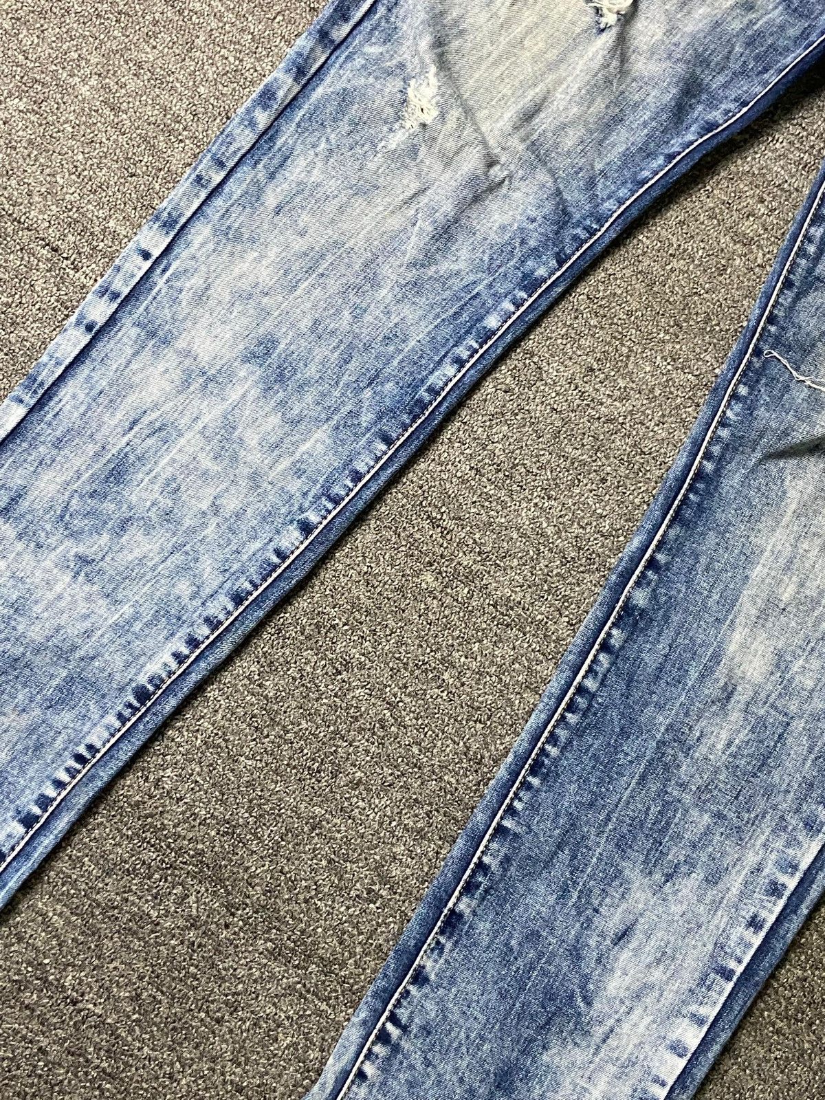 Japanese Brand × Seditionaries × Vintage GALLOP Brand Distressed Acid Wash Denim Jeans (132) Size US 32 / EU 48 - 11 Thumbnail