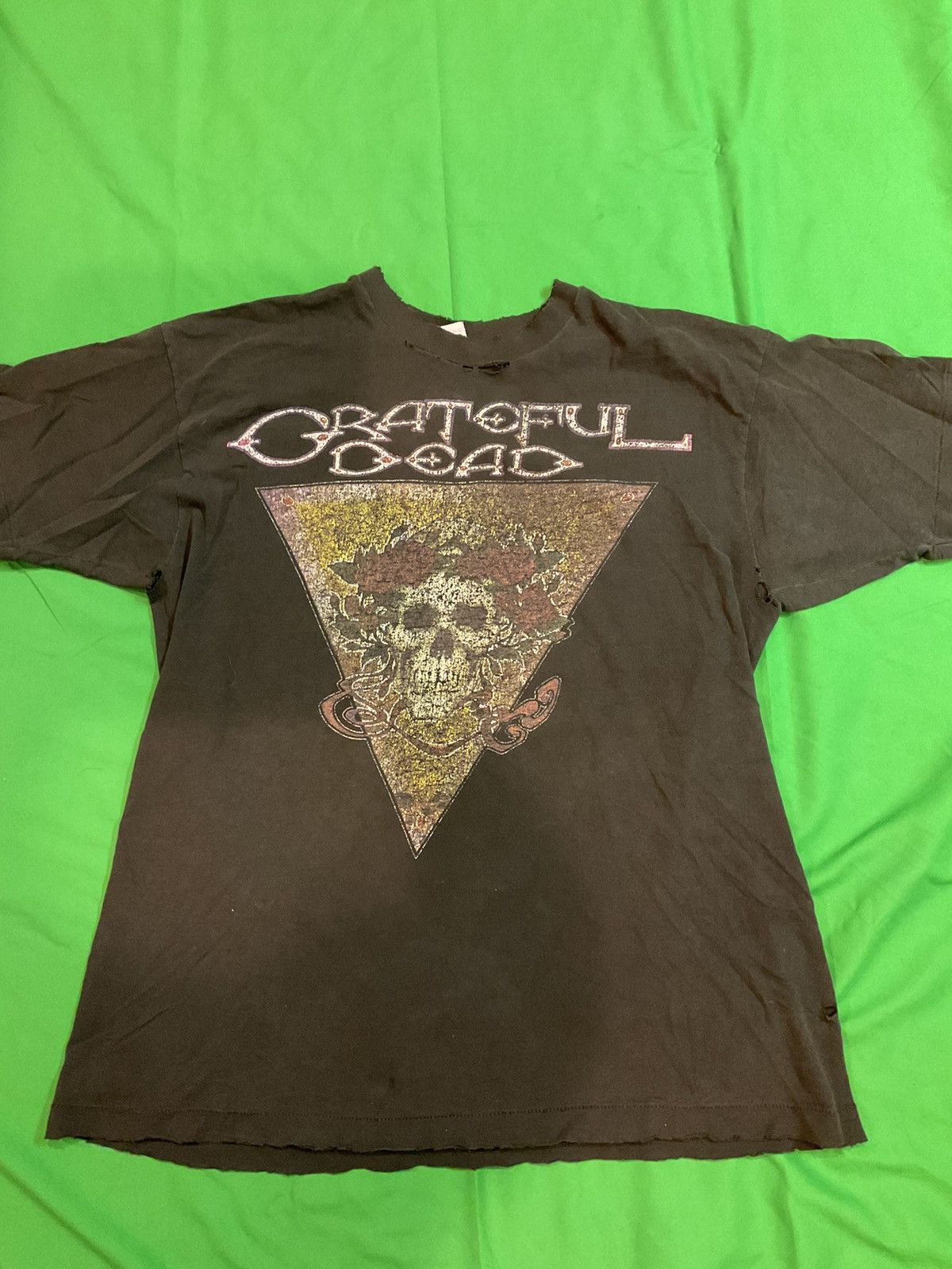 Vintage Grateful Dead vintage 1990s black tee Size US XL / EU 56 / 4 - 1 Thumbnail