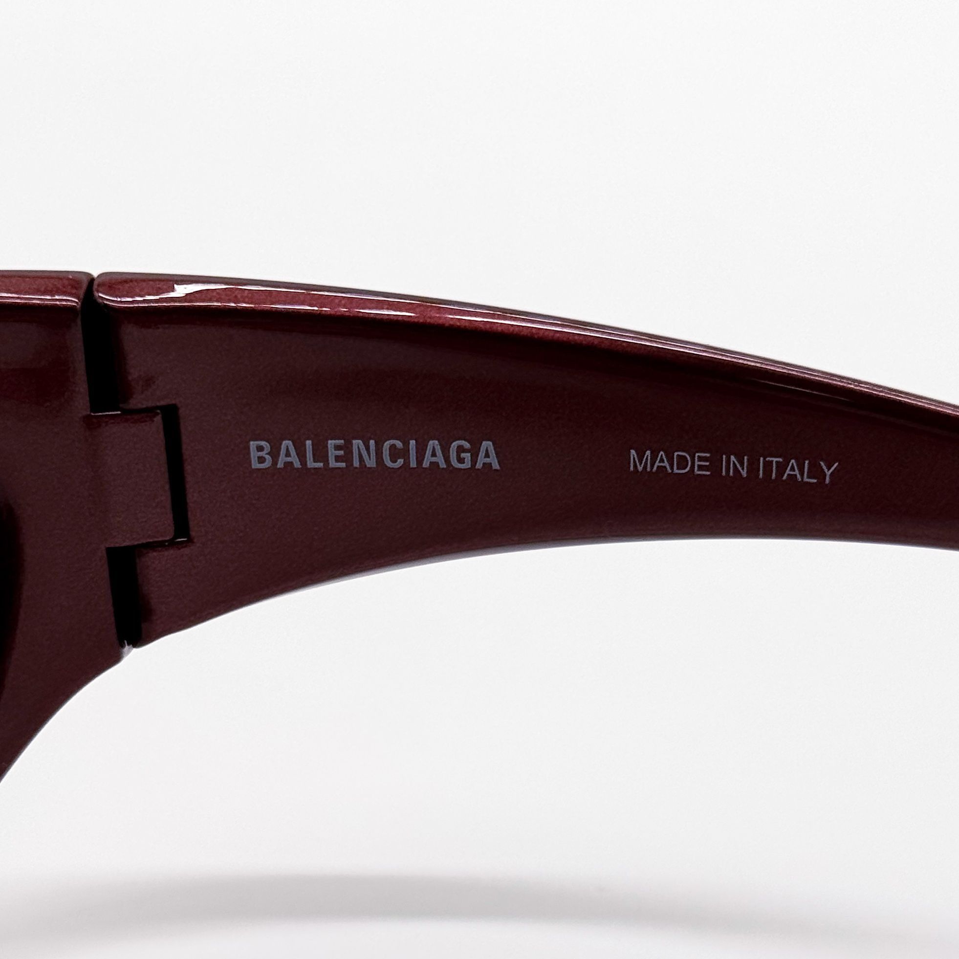 Balenciaga NEW BALENCIAGA BB0317S 002 SUNGLASSES BURGUNDY UNISEX Size ONE SIZE - 8 Thumbnail