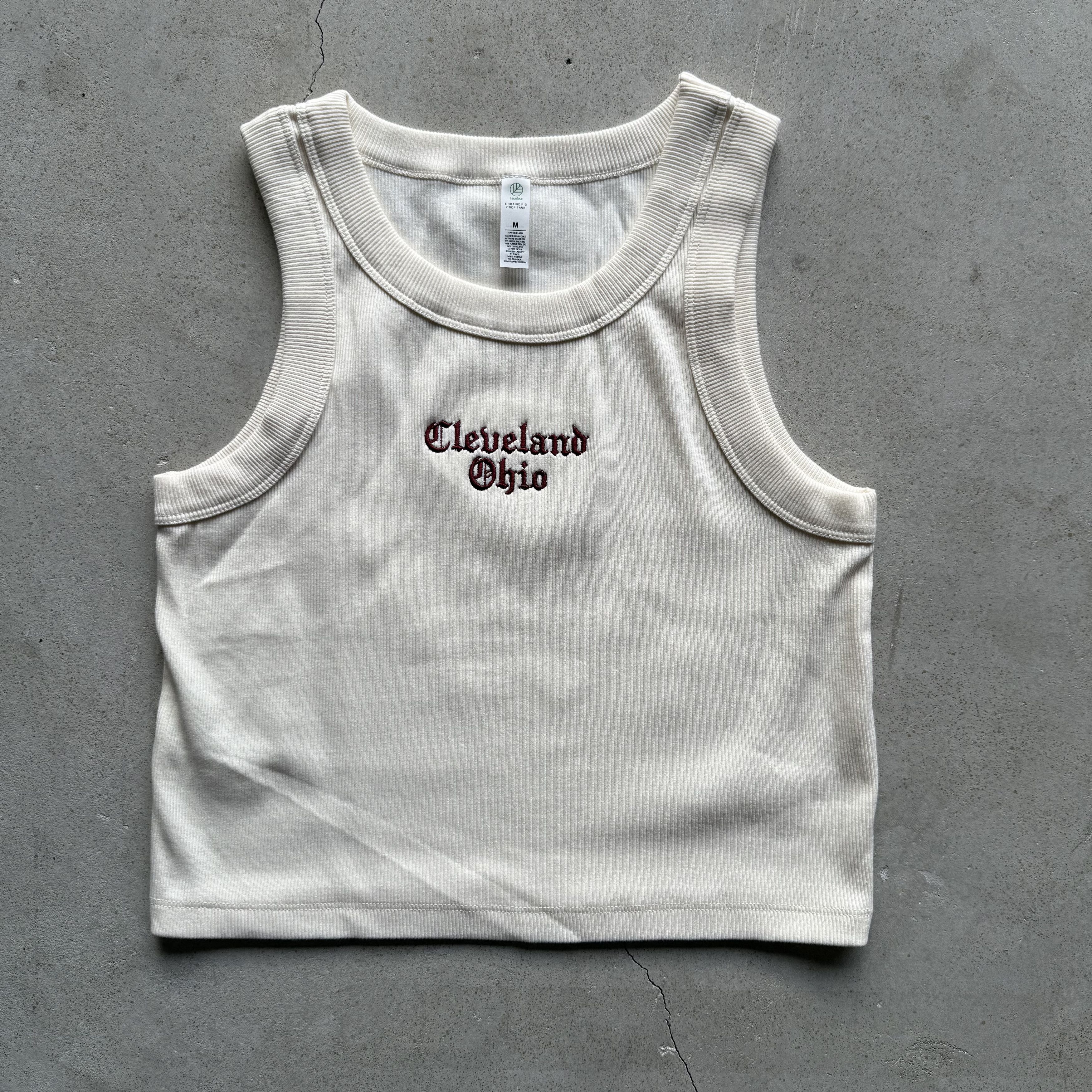 Tank Air Cleveland Ohio Tank top 100% Cotton Cropped Size S / US 4 / IT 40 - 1 Thumbnail