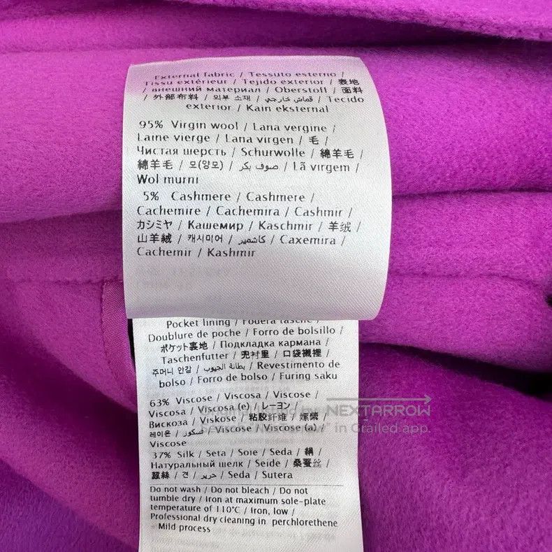 Valentino Valentino Dragon fruit cloak Size S / US 4 / IT 40 - 6 Thumbnail