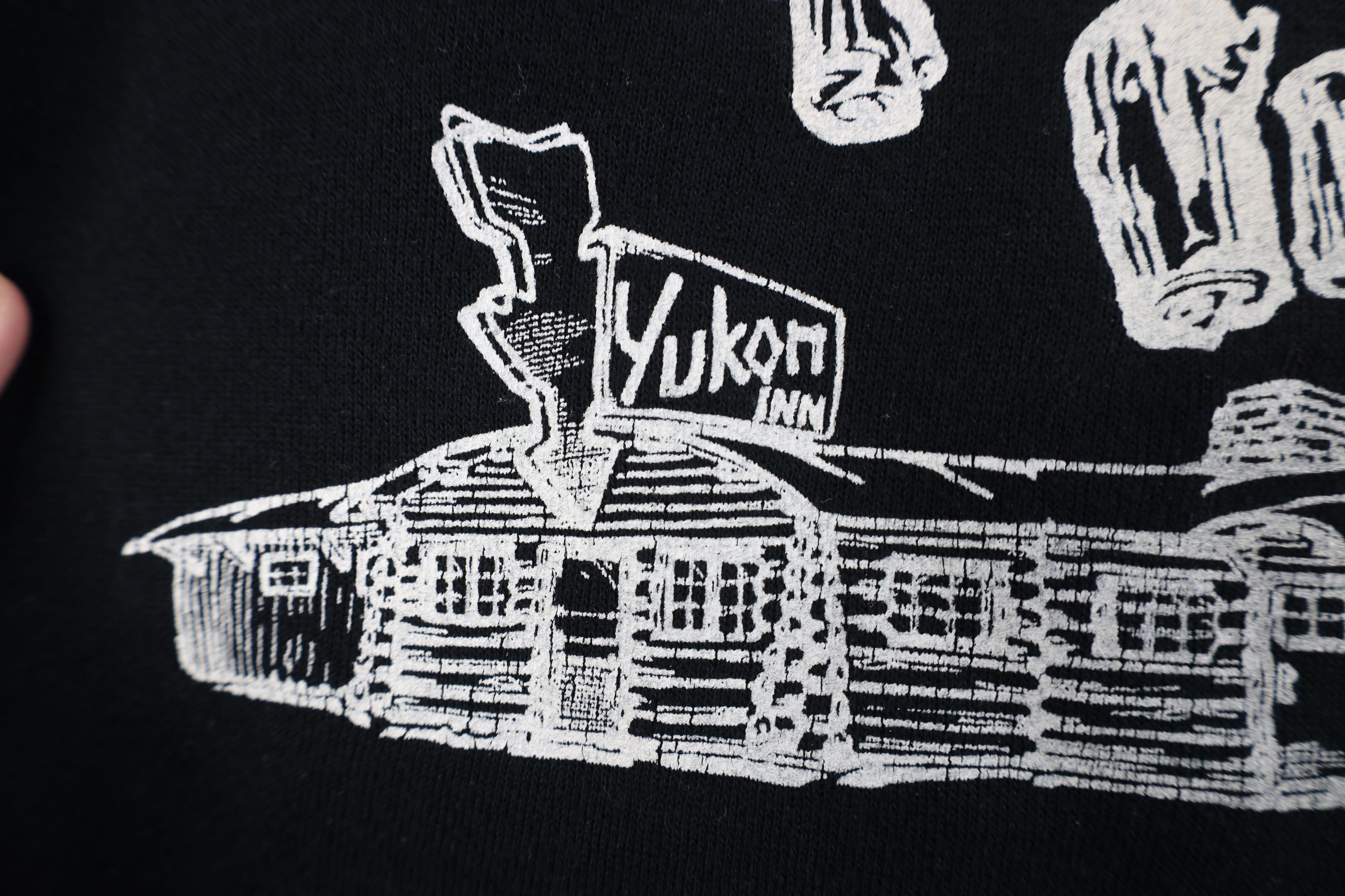 Vintage Vintage 70s Yukon Paradise Michigan Raglan Sweatshirt Size L / US 10 / IT 46 - 5 Thumbnail