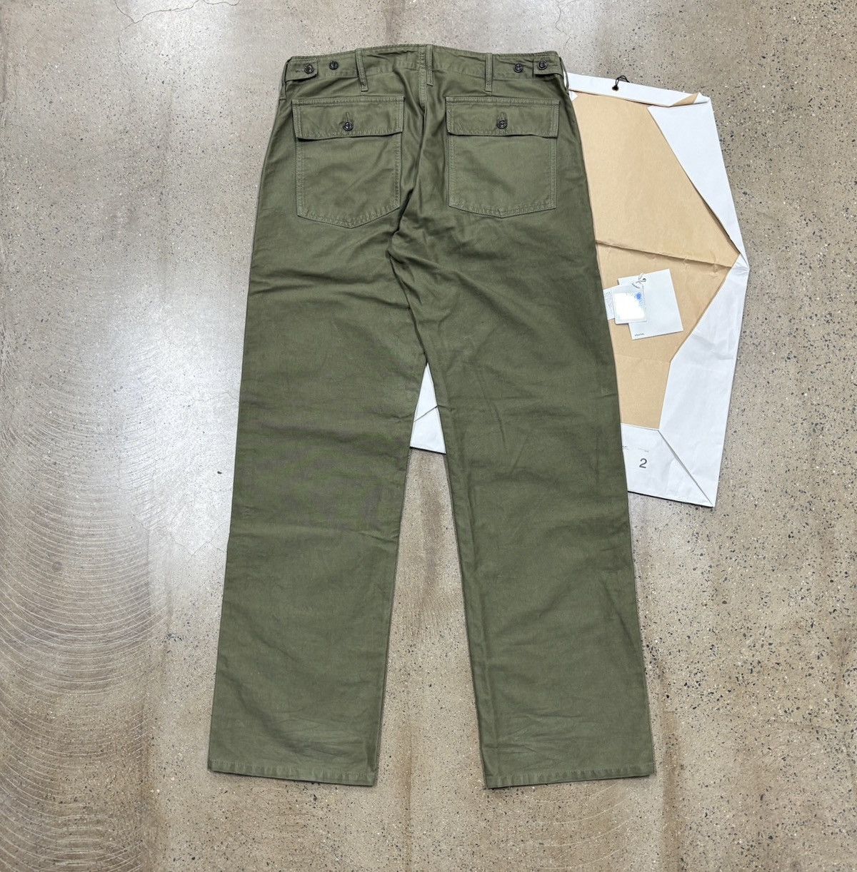 Visvim Visvim 18aw Drill Mil Pants Size US 34 / EU 50 - 2 Thumbnail