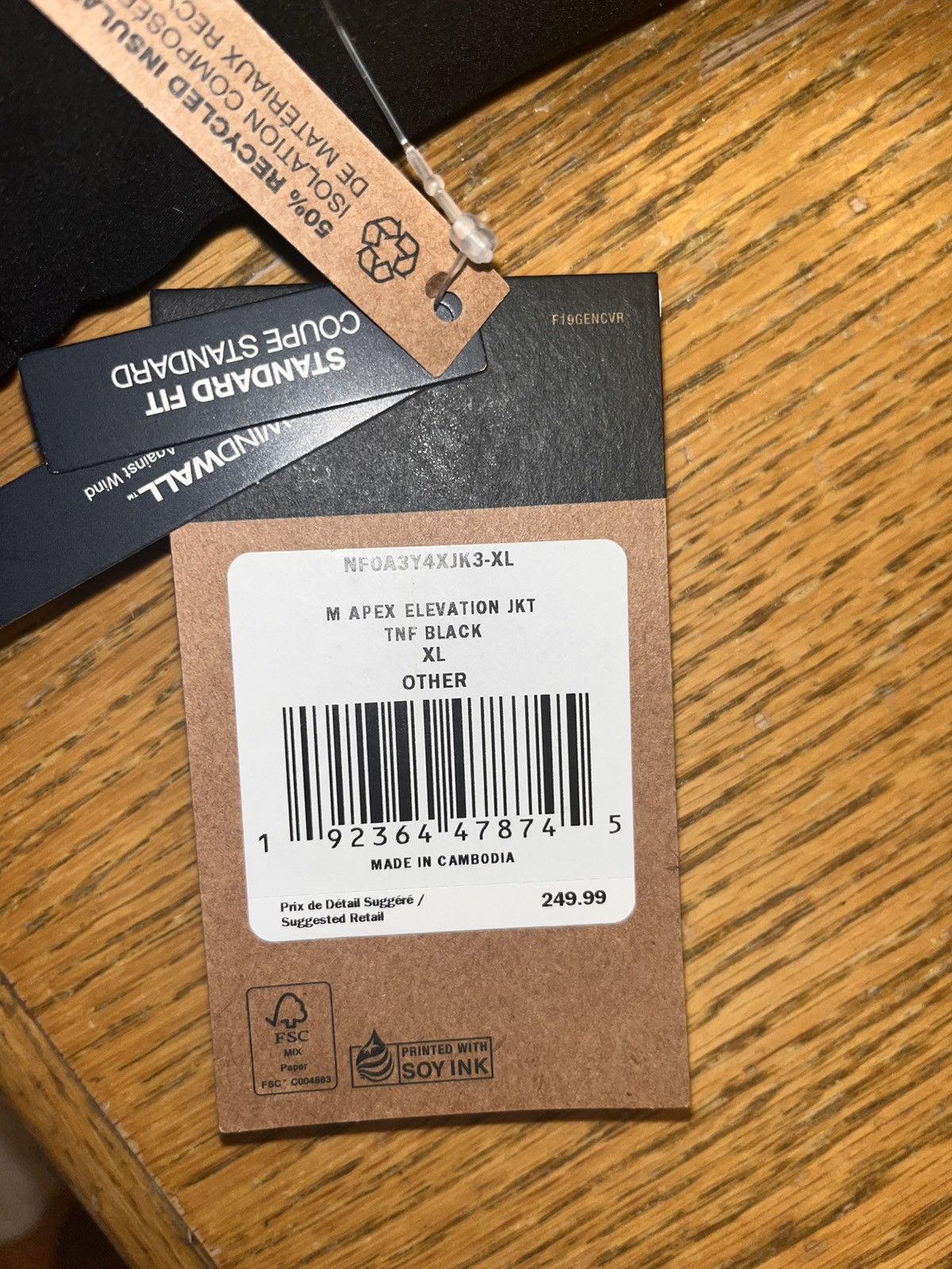 The North Face The North Face Apex Elevation Winter Jacket Size US XL / EU 56 / 4 - 5 Thumbnail