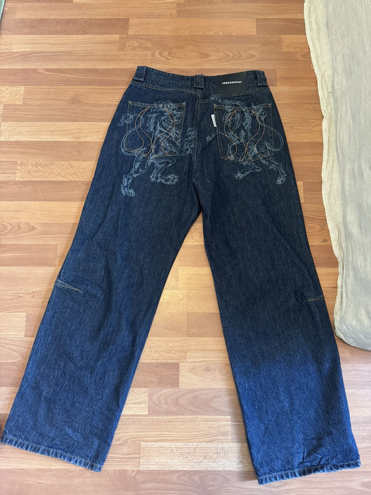 JordanLuca Jordanluca Laser Denim Size US 32 / EU 48 - 4 Thumbnail