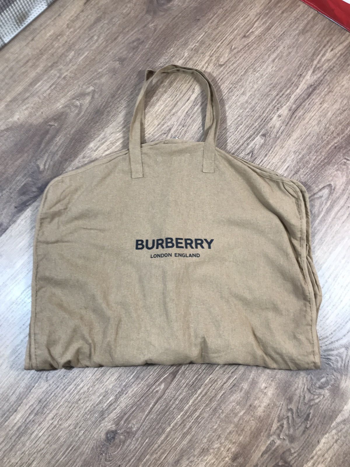 Burberry Burberry Travel Garment Bag Brown Packable Snap Zip Size ONE SIZE - 1 Thumbnail