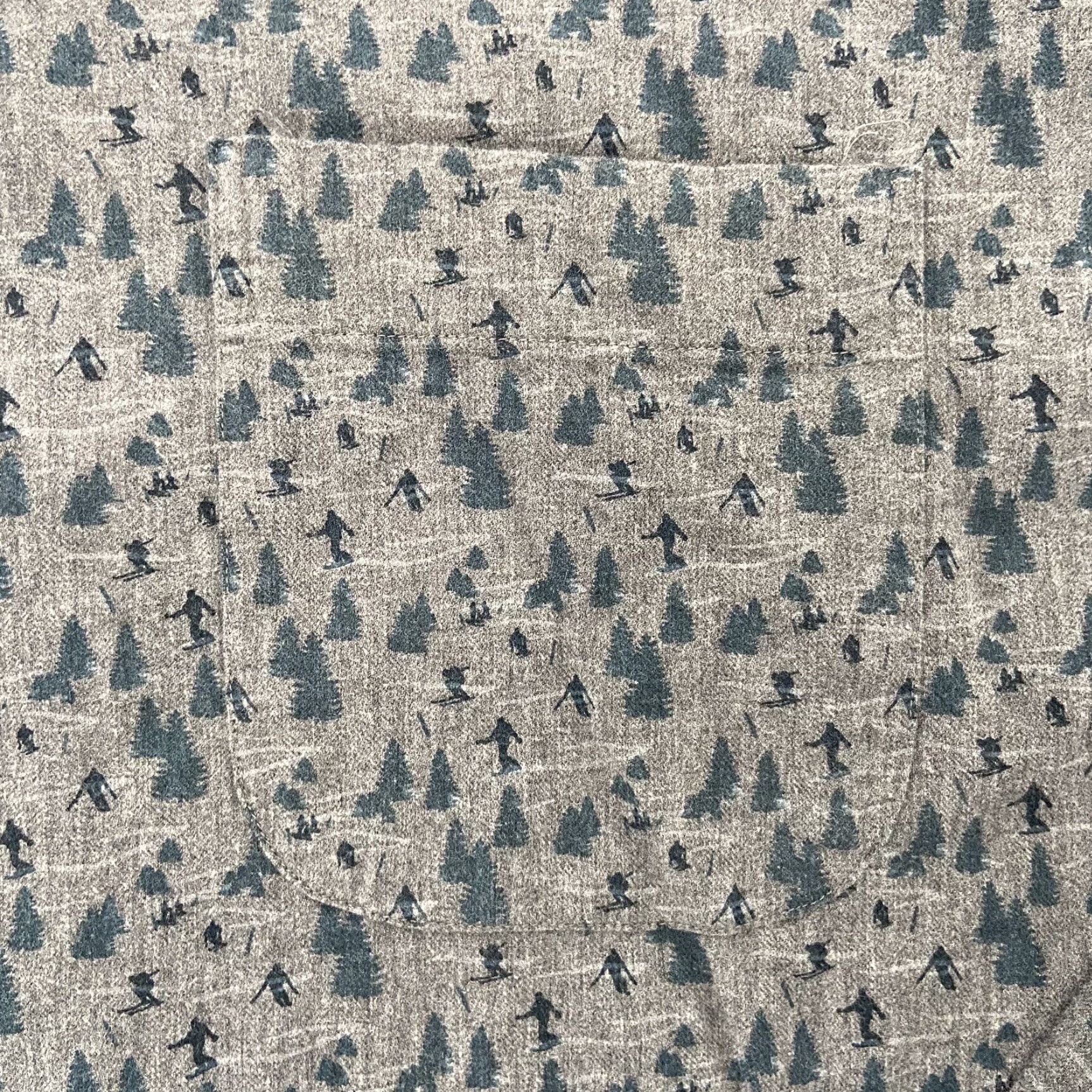 Peter Millar Peter Millar Shirt Adult 2XL Gray Mountainside Flannel Ski Geometric Cotton Mens XXL Size US XXL / EU 58 / 5 - 4 Thumbnail
