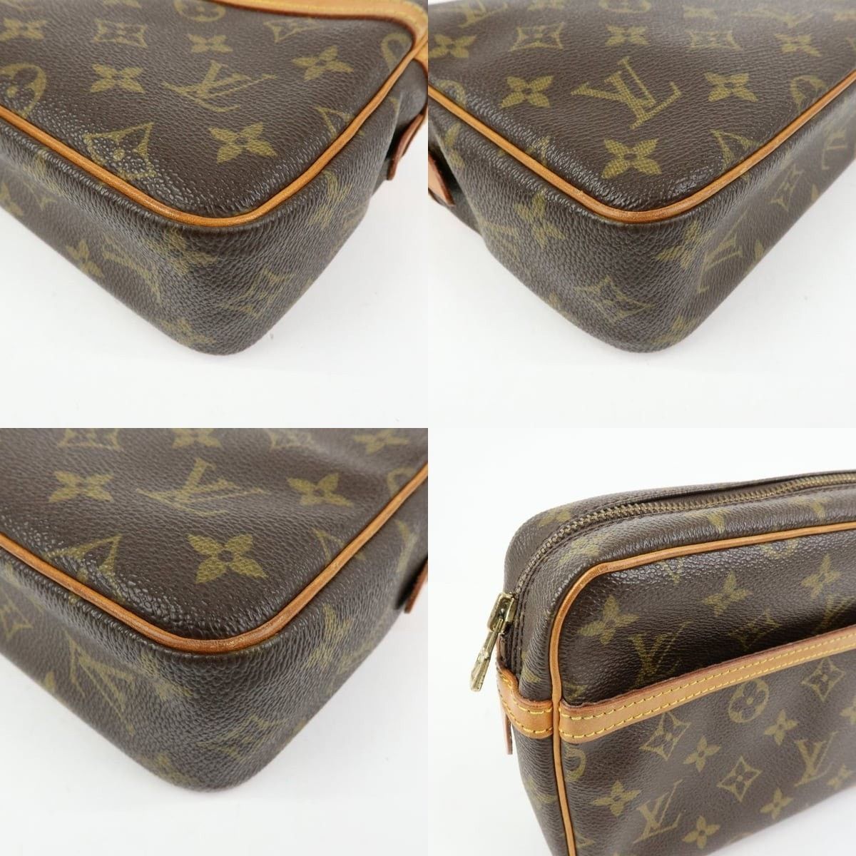 Louis Vuitton Louis Vuitton Monogram Compiegne 23 Clutch Size ONE SIZE - 4 Thumbnail