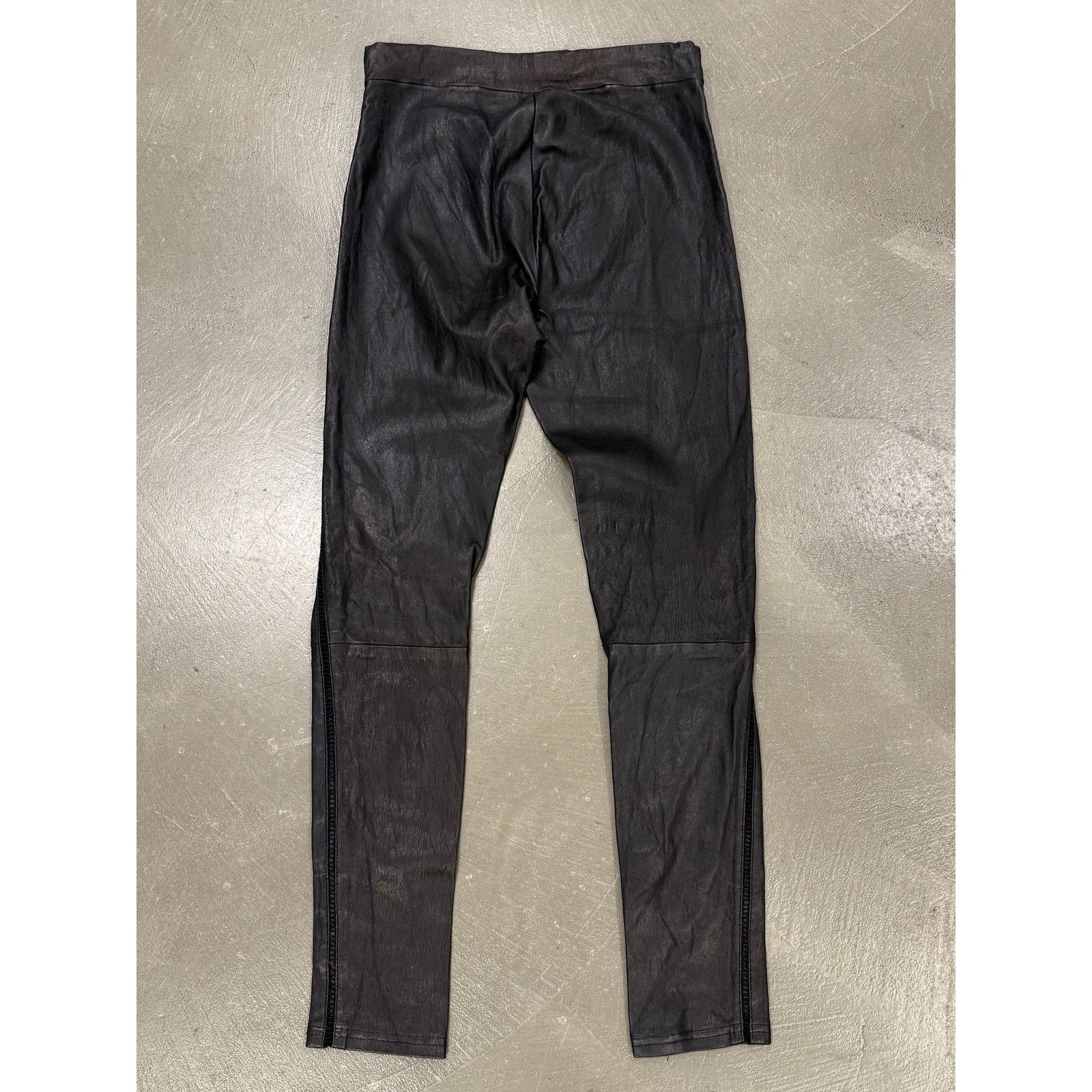 Roberto Cavalli 2010s Roberto Cavalli leather skinny pants Size 26" / US 2 / IT 38 - 5 Thumbnail