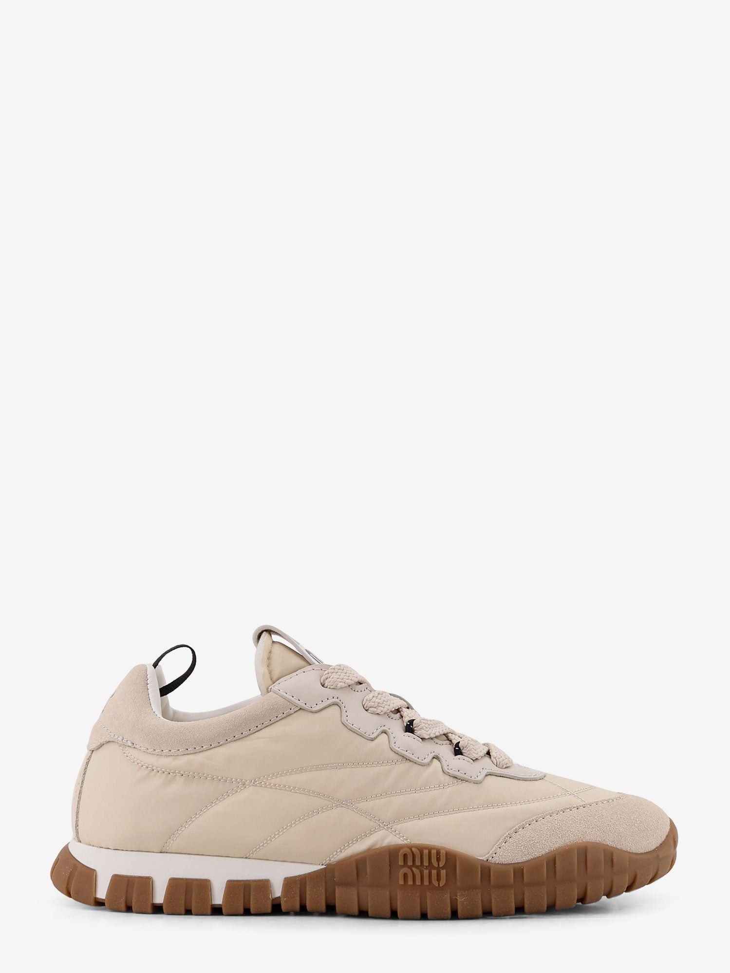 Miu Miu Tyre Sneakers In Technical Fabric And Suede Size US 11 / IT 41 - 1 Thumbnail