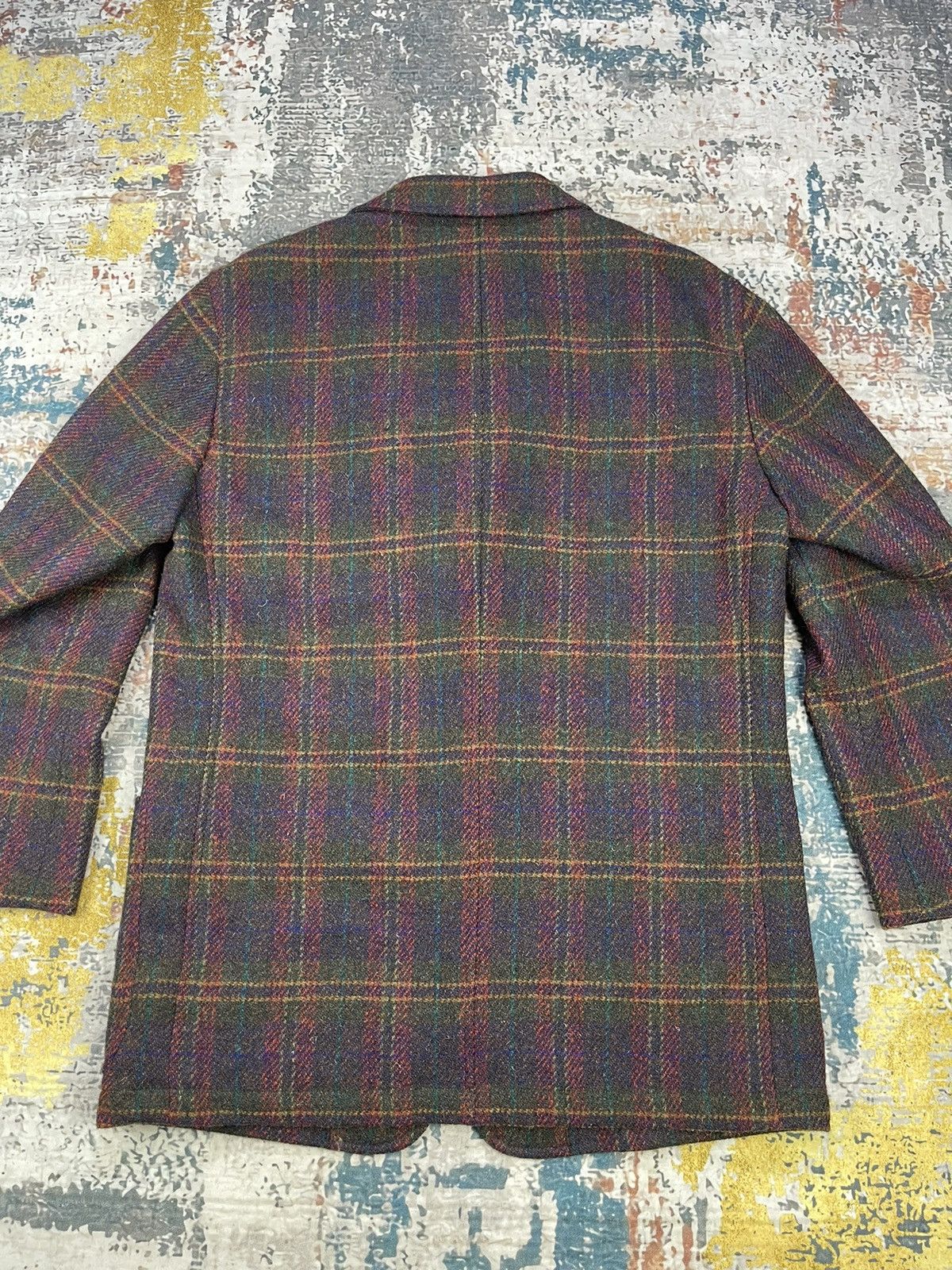 L.L. Bean Vintage LL Bean Checkered Plaid Wool Jackets Size US M / EU 48-50 / 2 - 5 Thumbnail