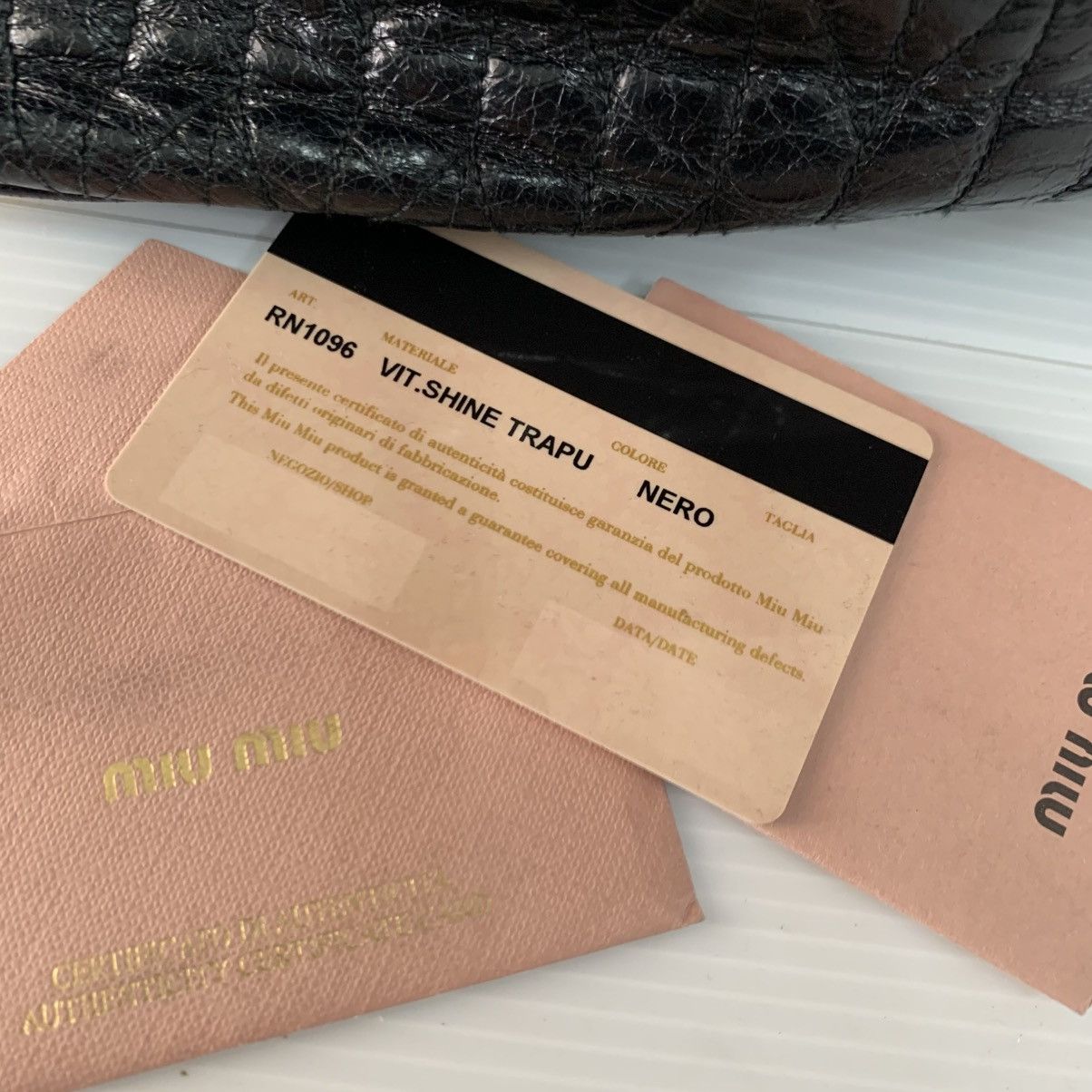 Miu Miu Miu Miu Matelasse Black Leather Shoulder Bag Size ONE SIZE - 13 Thumbnail