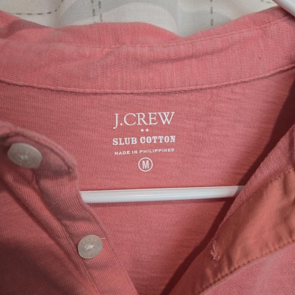 J.Crew J. Crew Men's Pink Polo Shirt Size US M / EU 48-50 / 2 - 4 Thumbnail