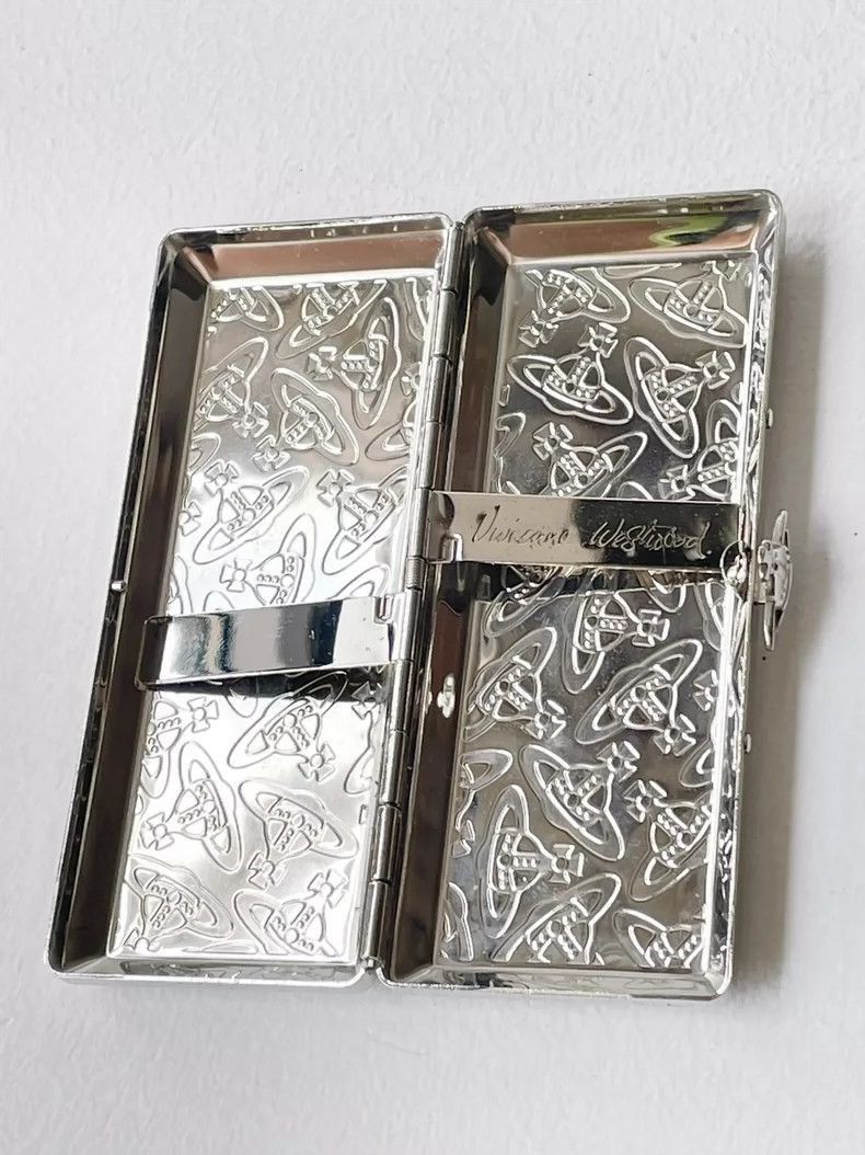 Vivienne Westwood Vivienne Westwood Metal Cigarette Case Holder. Size ONE SIZE - 9 Thumbnail