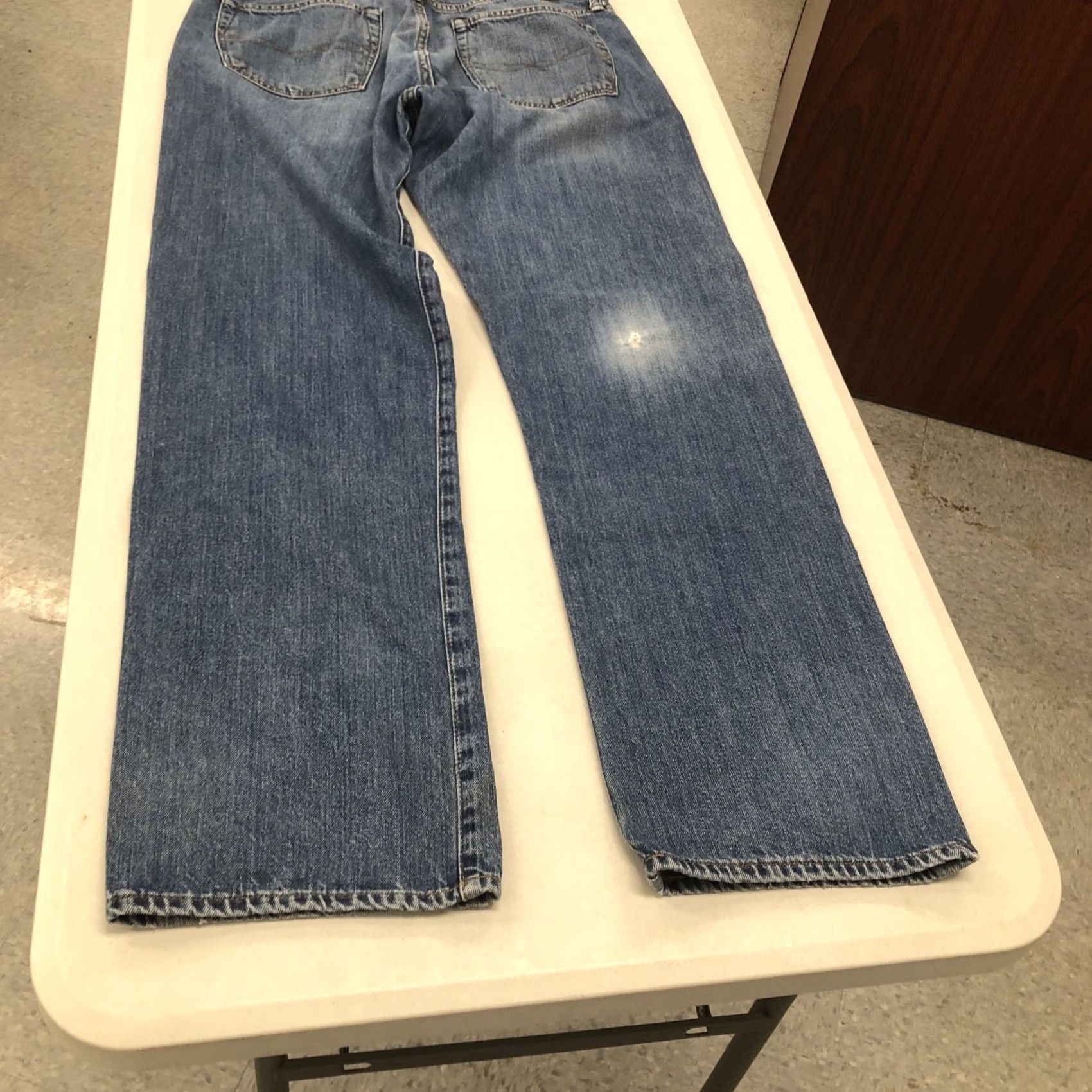Polo Ralph Lauren Polo Ralph Lauren Jeans Mens 34x32.5 Blue Thompson Relaxed Straight Med Wash Size US S / EU 44-46 / 1 - 4 Thumbnail