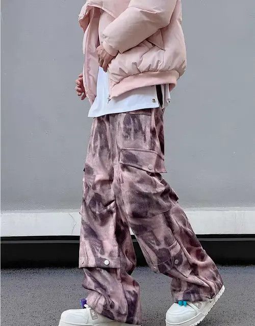 VIBE Pink High Street Vintage Casual Denim Casual Pants Size US 30 / EU 46 - 4 Thumbnail