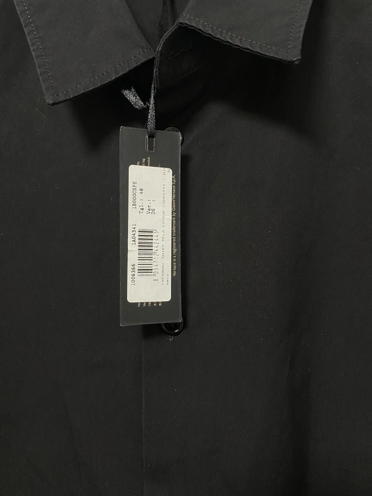Versace Versace Cotton Shirt Size US M / EU 48-50 / 2 - 3 Thumbnail