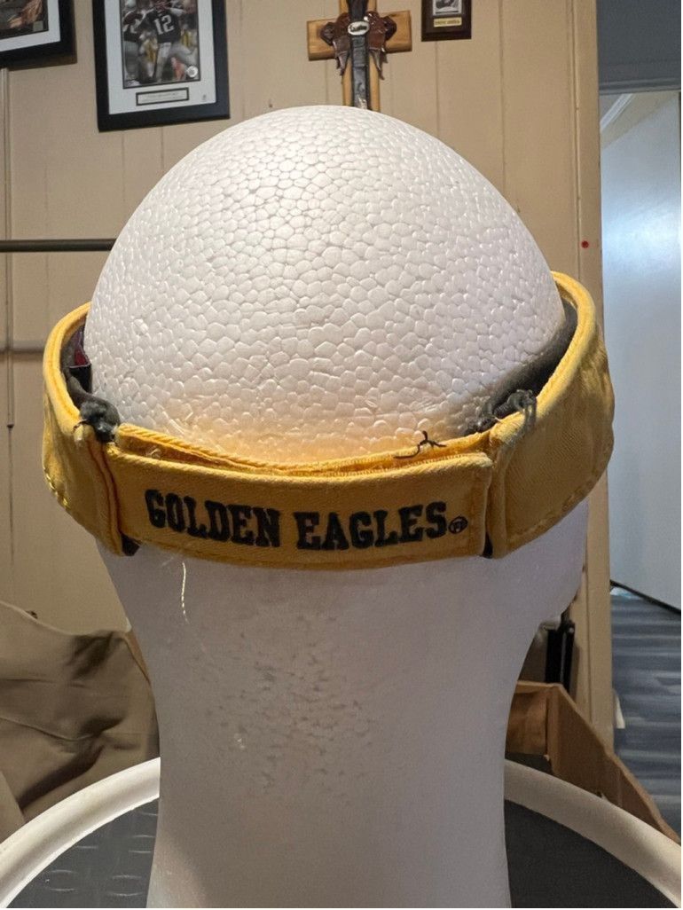 The Game Men's The Game PRO Golden Eagles Gold Black Visor One Size Size ONE SIZE - 3 Thumbnail