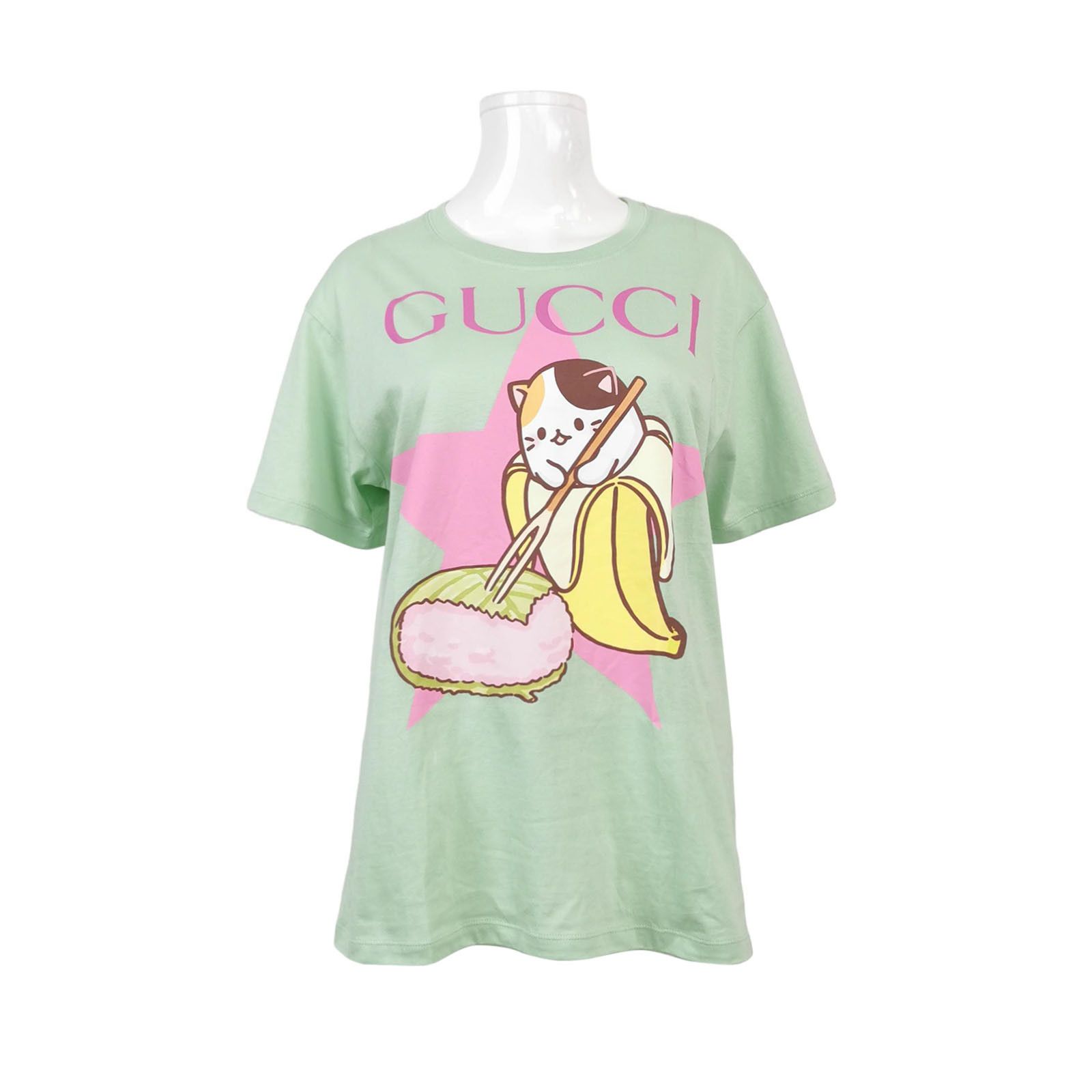 Gucci Gucci x Bananya Print Logo T-Shirt Size XS Size US XS / EU 42 / 0 - 1 Thumbnail