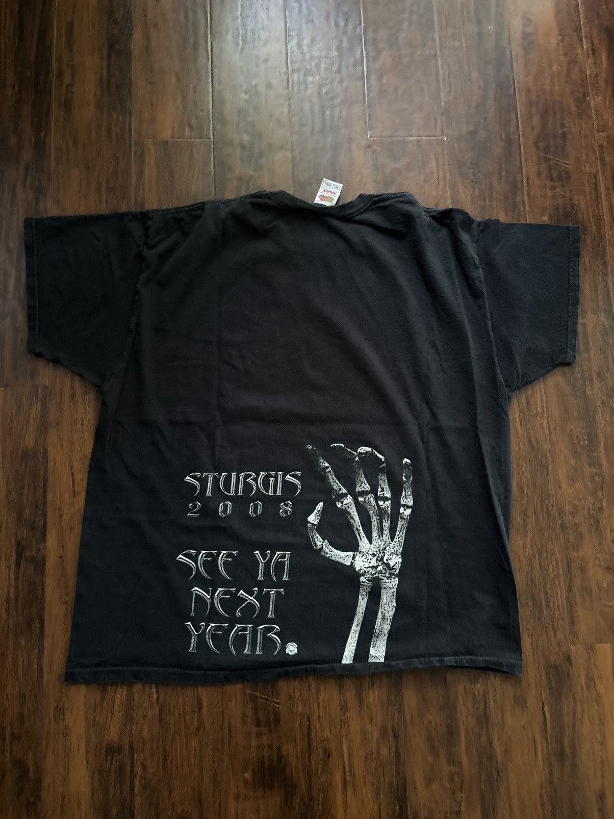 Harley Davidson vintage y2k sturgis skull tee Size US XXL / EU 58 / 5 - 3 Thumbnail