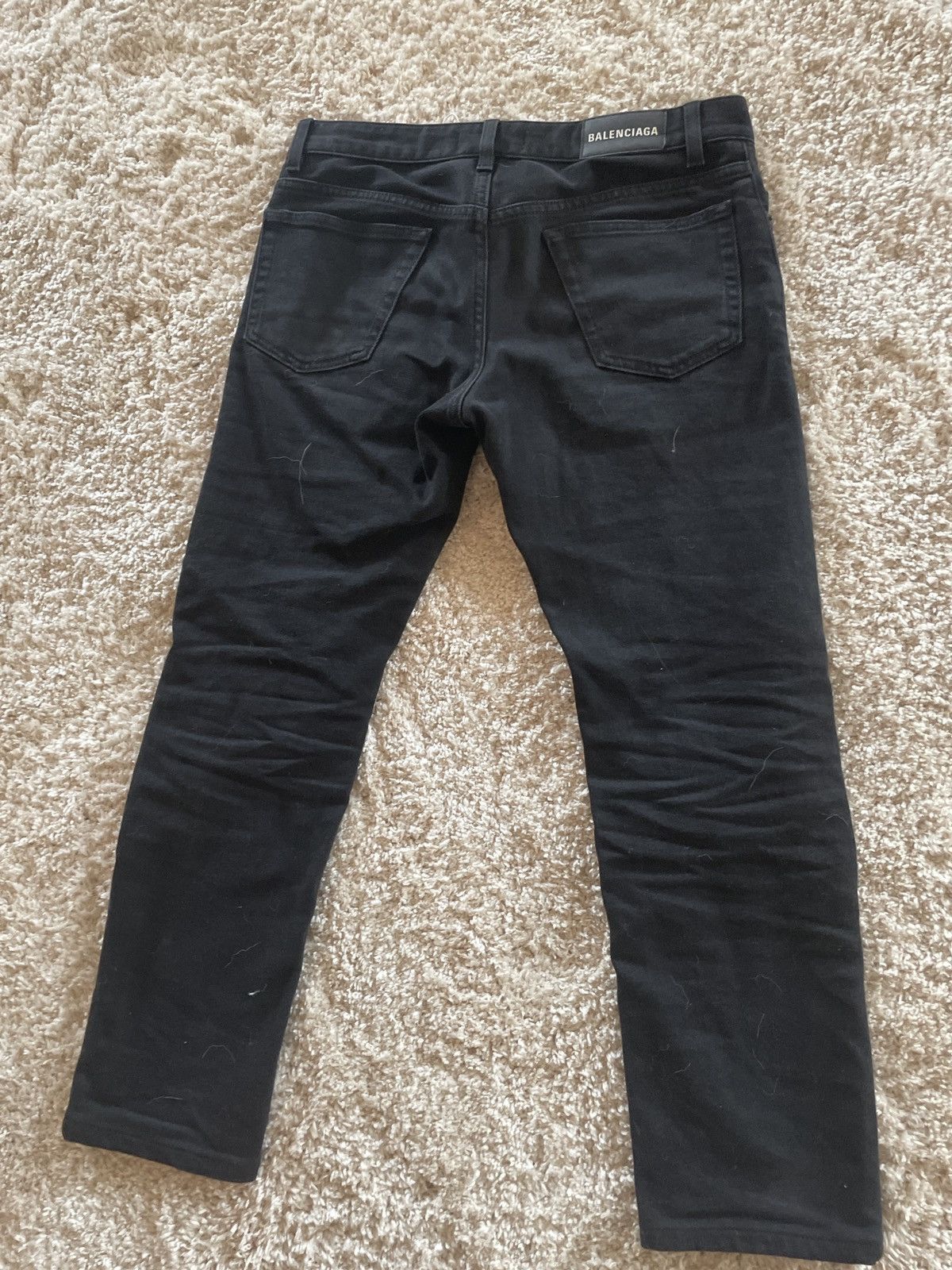 Balenciaga Balenciaga black denim Size US 30 / EU 46 - 7 Thumbnail
