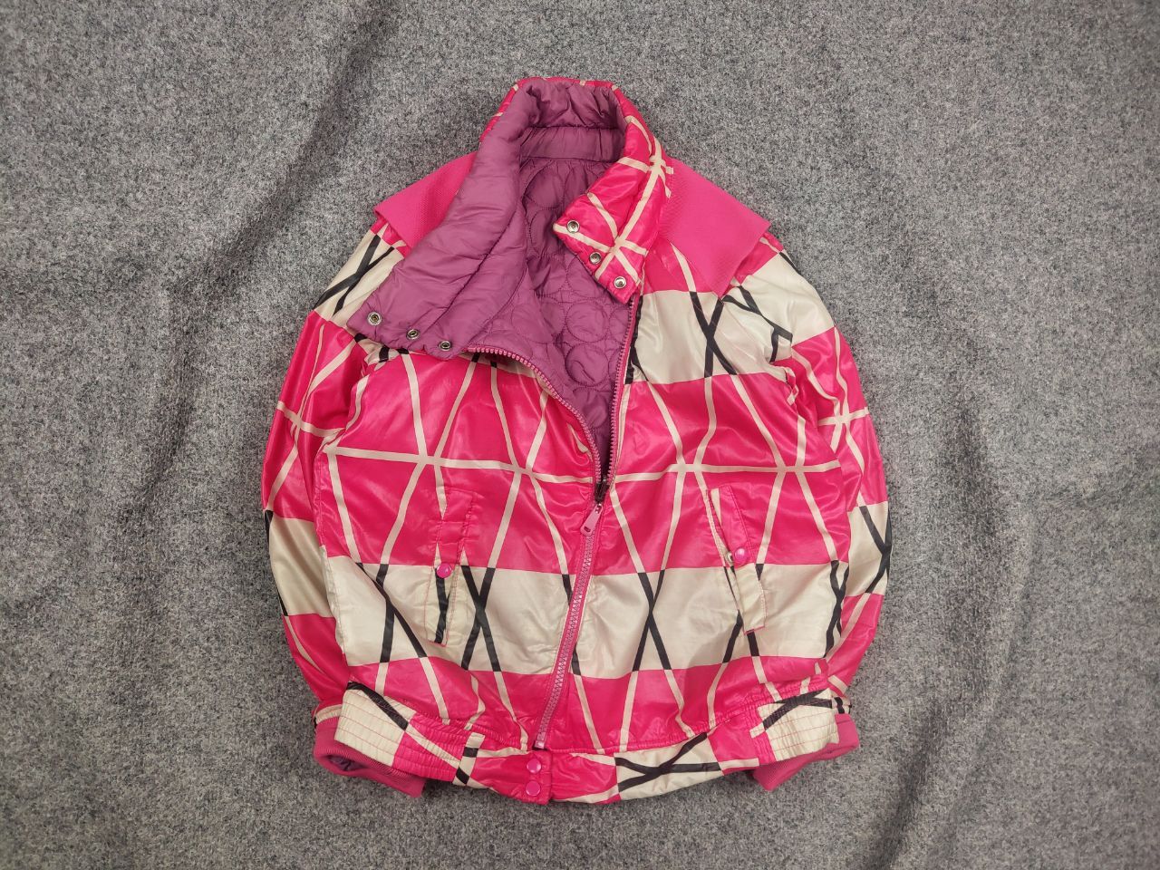 Diesel Vintage Diesel Y2K Reversible asymmetrical Zip Vest Jacket Size L / US 10 / IT 46 - 1 Thumbnail