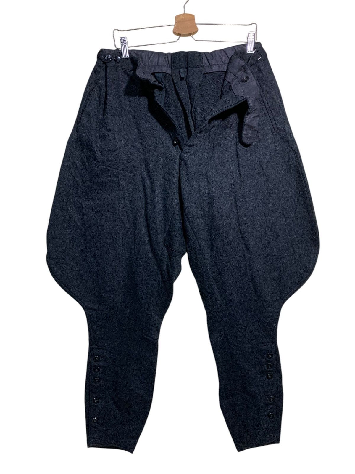 Japanese Brand 🔥VINTAGE WOOL BALOON WOOL TROUSER PANTS Size US 31 - 1 Thumbnail