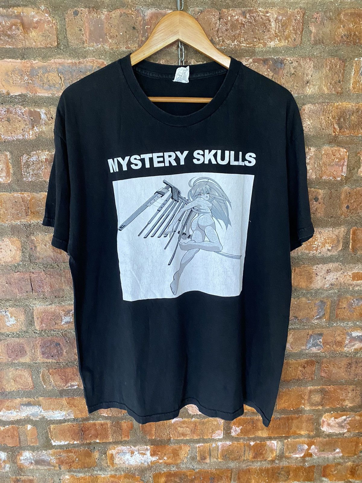 Anime 🔥🔥🔥Rare Vintage Mystery Skulls Cyberpunk sex la blue gril Size US XL / EU 56 / 4 - 3 Thumbnail