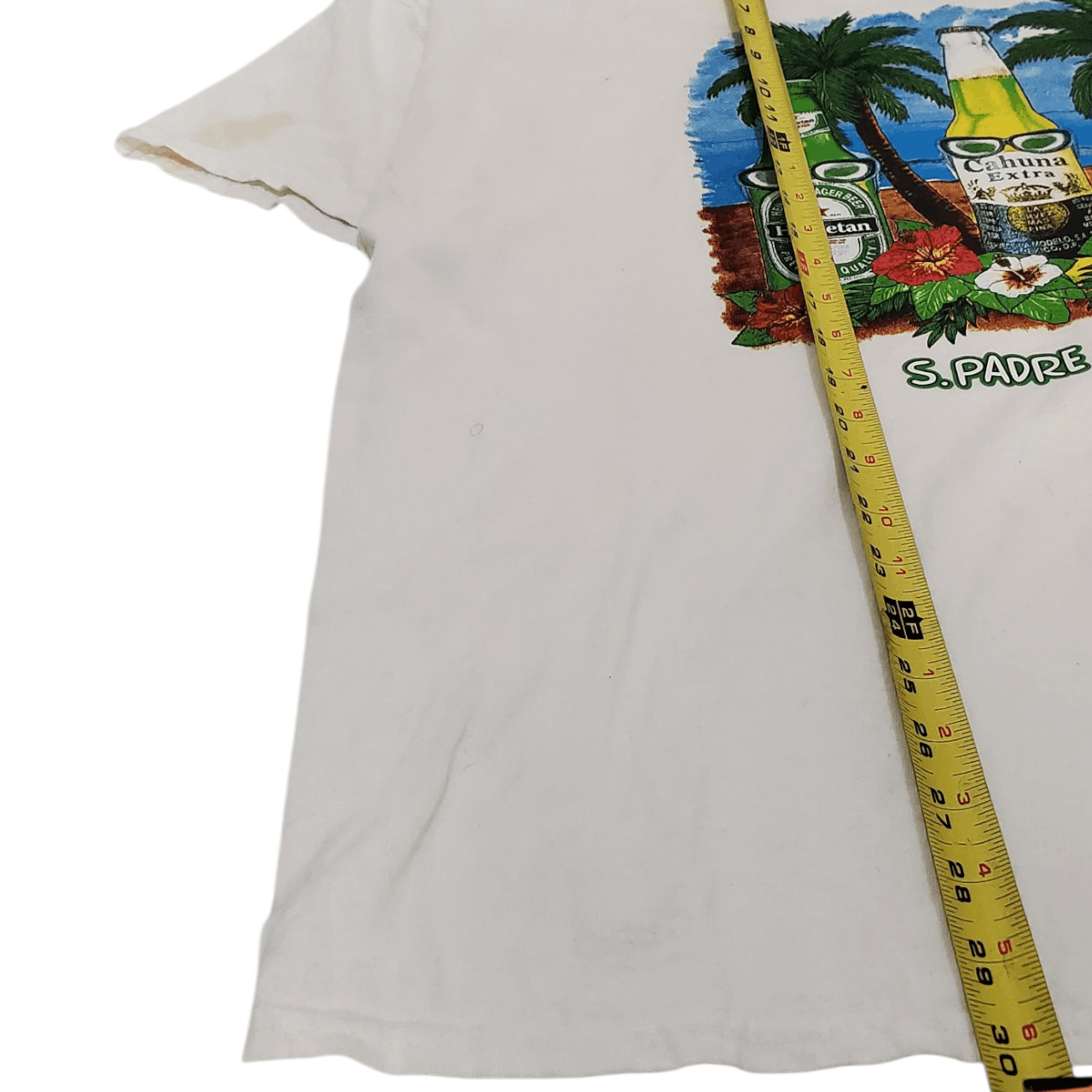 Vintage Y2K Beer Funny Parody Beach T-Shirt (Bunweiser) Size US XL / EU 56 / 4 - 6 Thumbnail