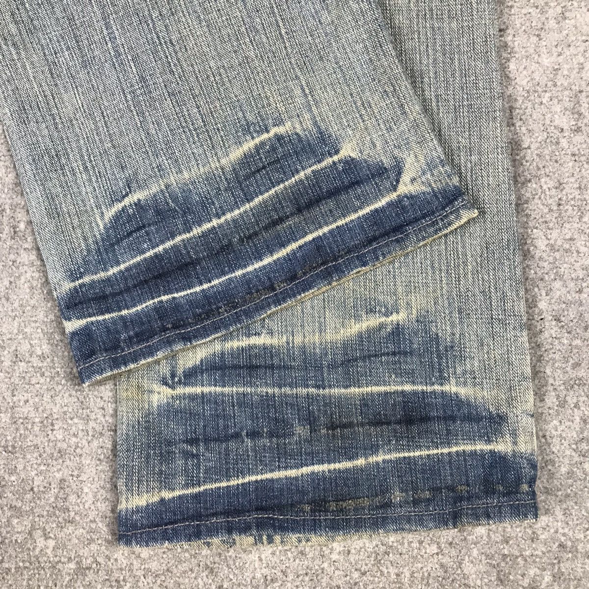 Japanese Brand SEMANTICDESIGN JAPAN DENIM BAGGY BOOT CUT PANTS Size US 32 / EU 48 - 11 Thumbnail