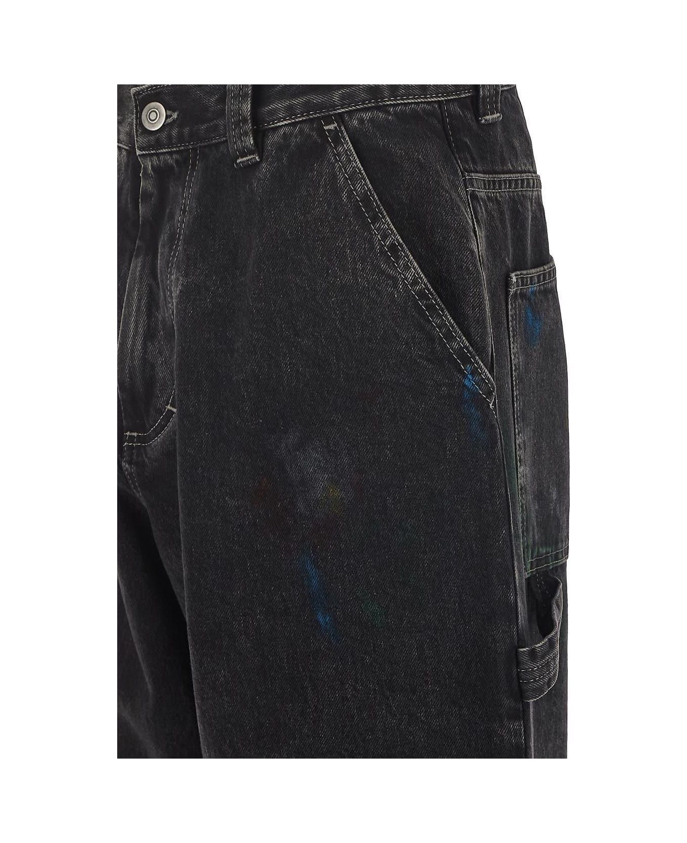 Maison Margiela o1w1db11225 Distressed Jeans in Black Size US 36 / EU 52 - 3 Thumbnail