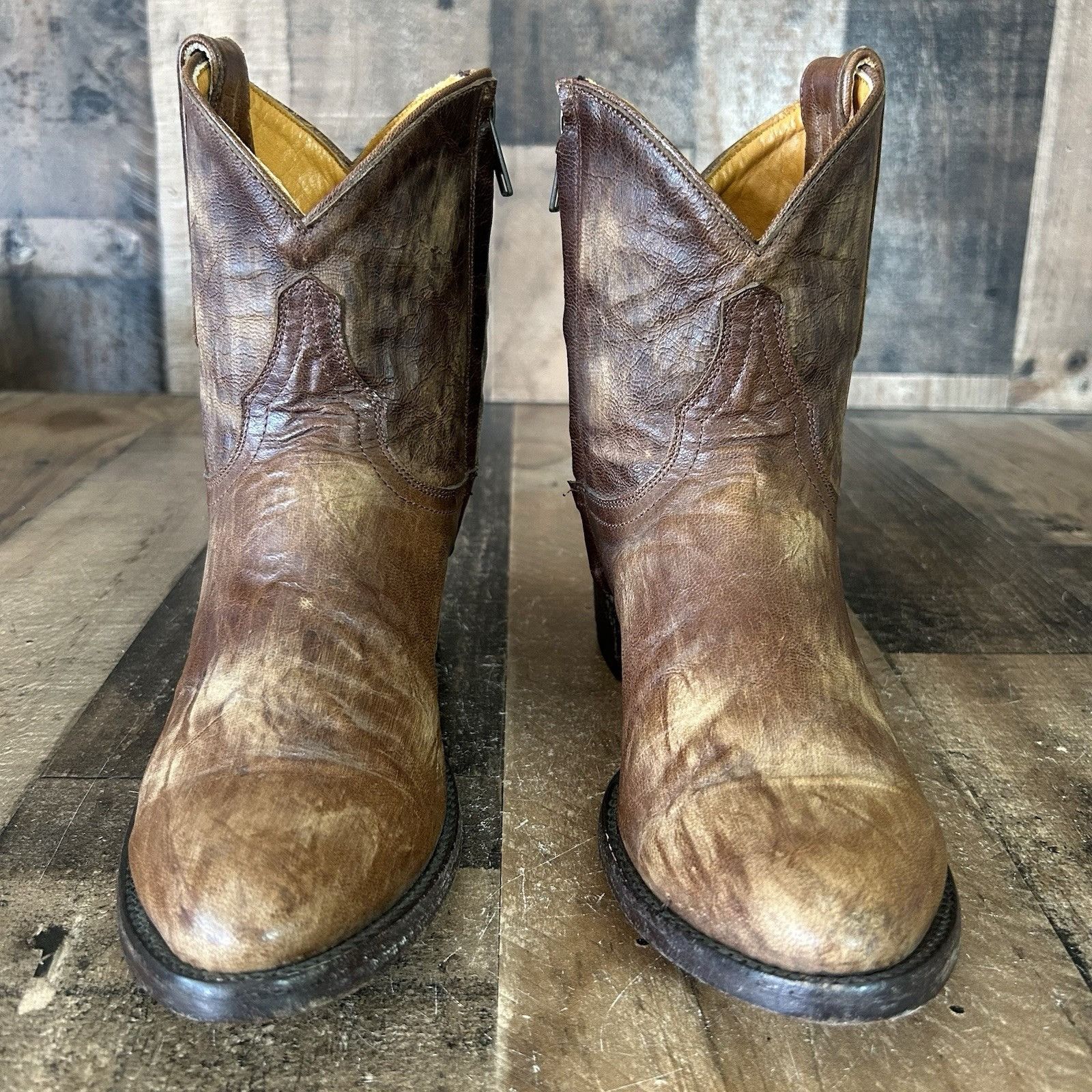 Old Gringo Old Gringo Side Zip Round Toe Cowboy Boots Womens 5.5 B Size US 5.5 / IT 35.5 - 3 Thumbnail