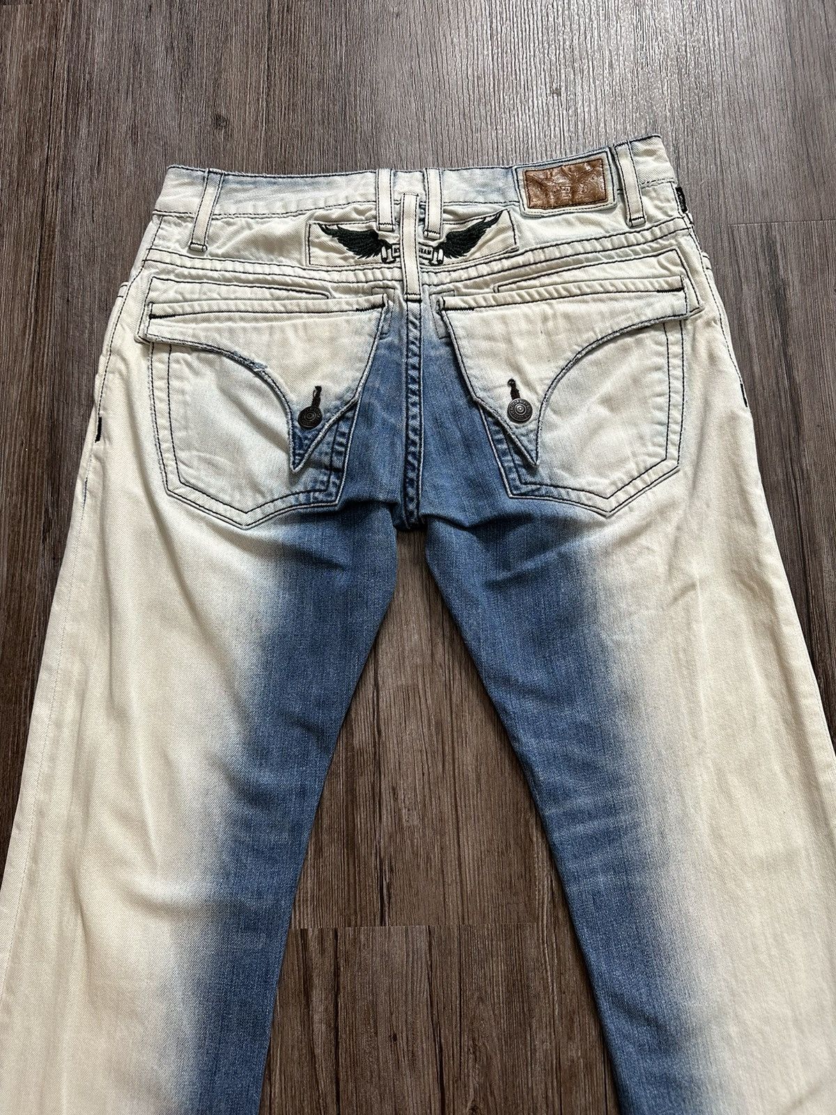 Robins Jeans 🔥Robin’s Jeans🔥 Bleached and Dyed Denim Jeans Size US 31 - 1 Thumbnail