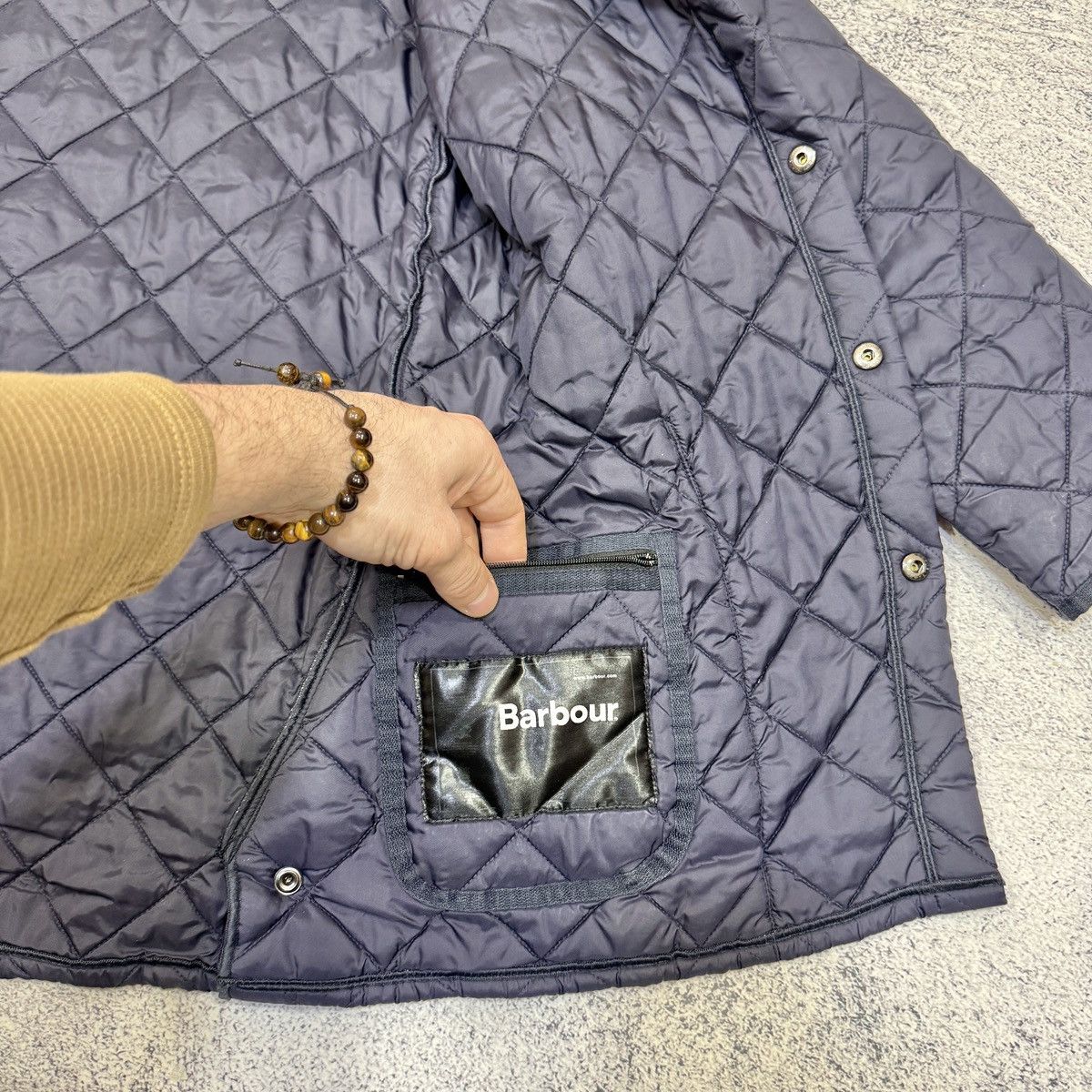 Barbour Barbour Heritage Liddesdale Quilted Jacket Navy S size Size US S / EU 44-46 / 1 - 9 Thumbnail