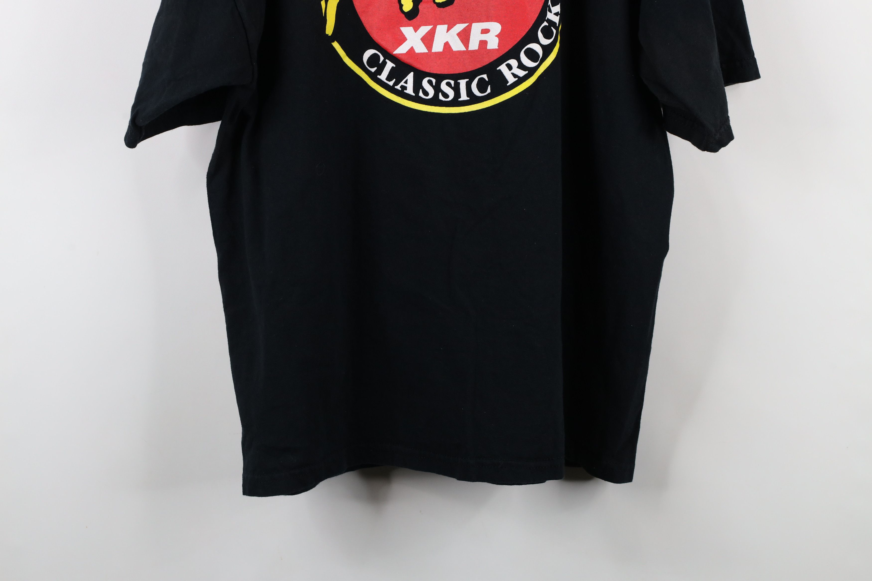 Vintage Vintage 94.5 XKR Toledos Classic Rock Radio T-Shirt Black Size US XL / EU 56 / 4 - 12 Thumbnail