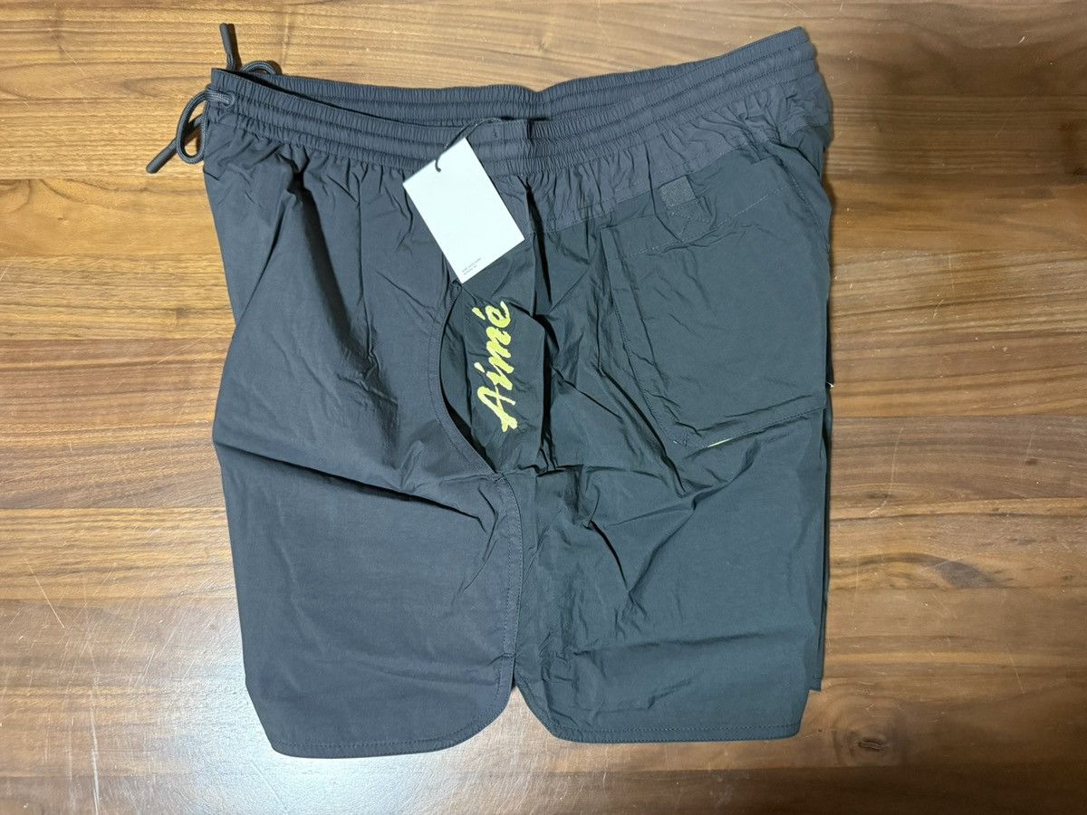 Aime Leon Dore Aime Leon Dore ALD Aimé Sport Logo Nylon Short Large Black Size US 34 / EU 50 - 4 Thumbnail