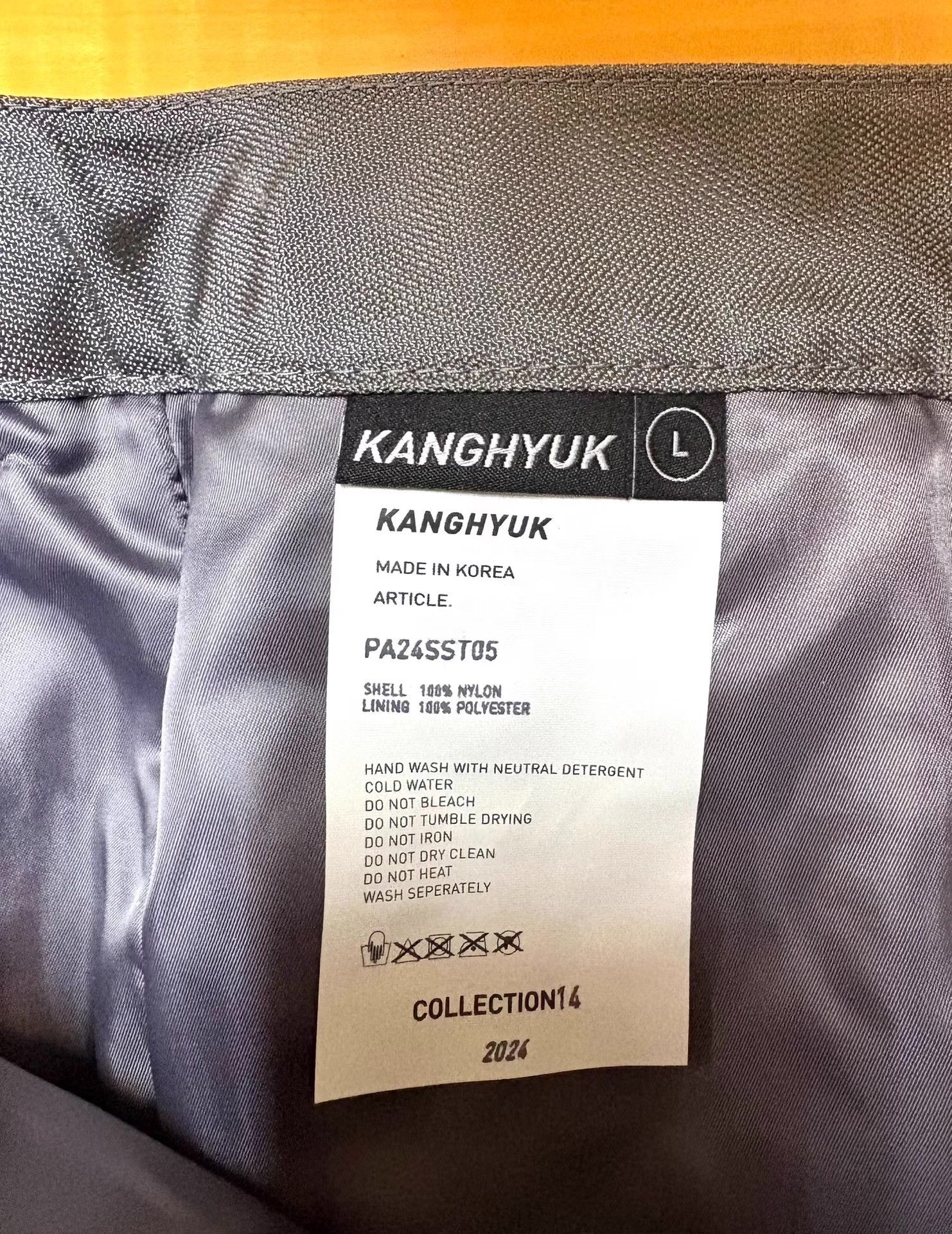 KANGHYUK Kanghyuk Men's Biker Cargo Pants Ｑ21 Size US 36 / EU 52 - 2 Thumbnail