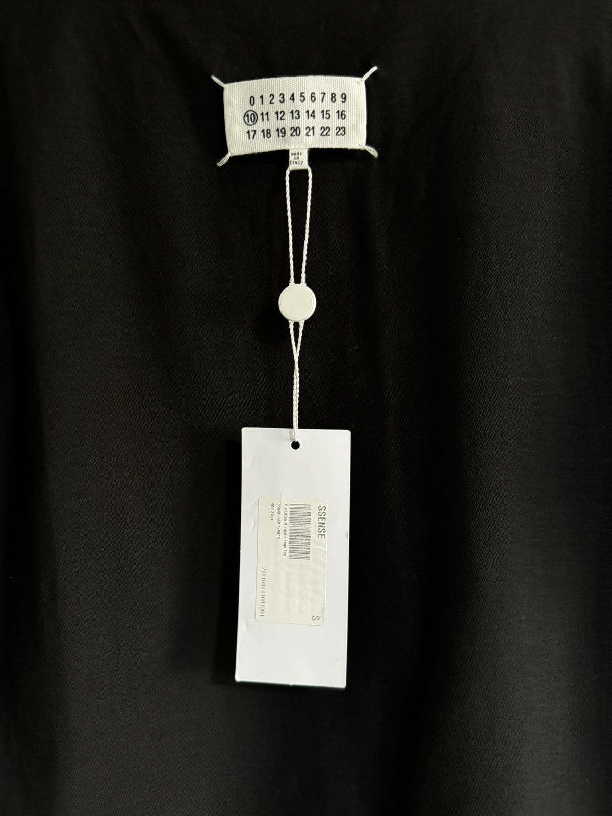 Maison Margiela Maison Margiela Black Jersey Tee NEW Size S / US 4 / IT 40 - 10 Thumbnail